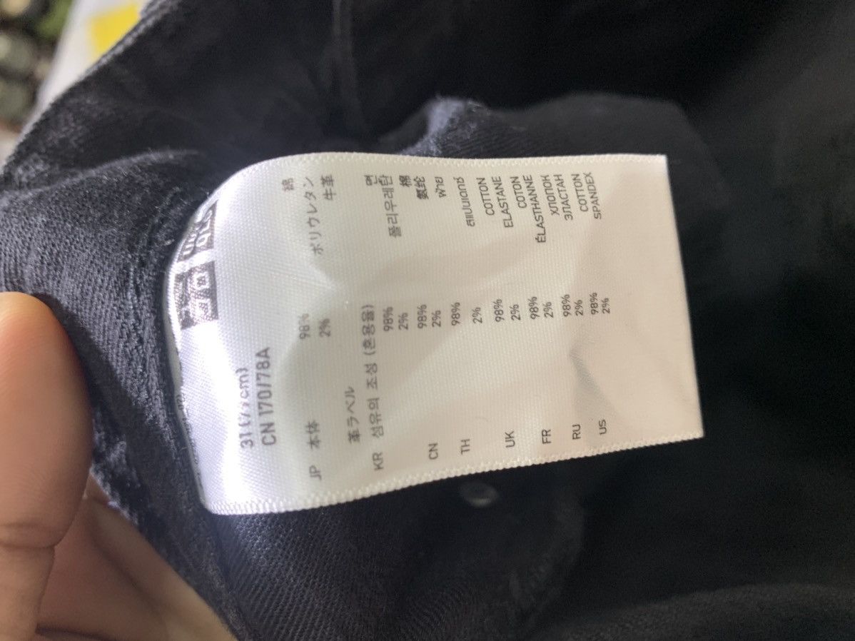 Undercover × Uniqlo Uniqlo x undercover Black multipocket stretchable pants Size US 33 - 17 Thumbnail