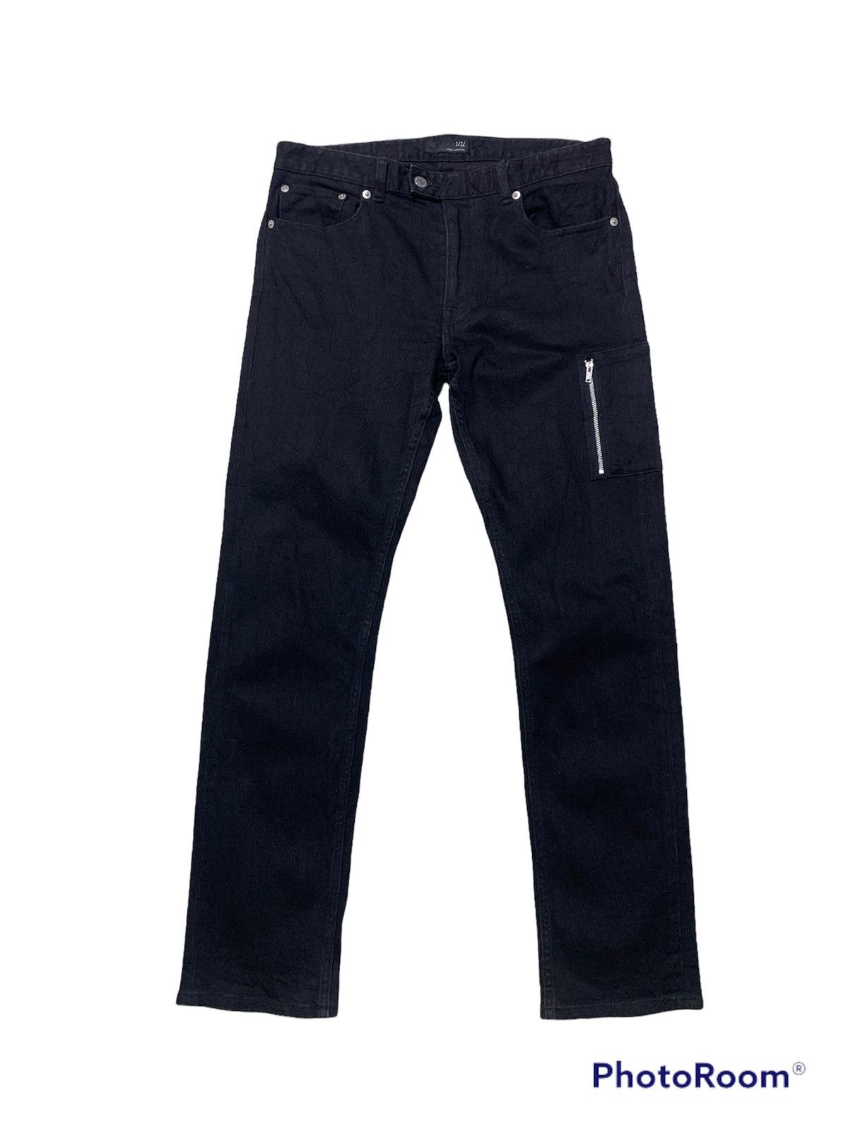 Undercover × Uniqlo Uniqlo x undercover Black multipocket stretchable pants Size US 33 - 1 Thumbnail
