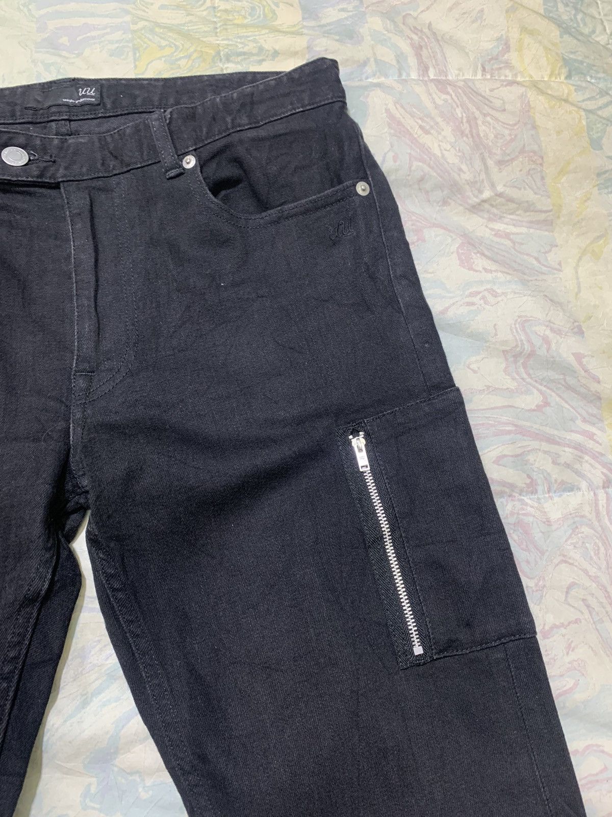 Undercover × Uniqlo Uniqlo x undercover Black multipocket stretchable pants Size US 33 - 6 Thumbnail