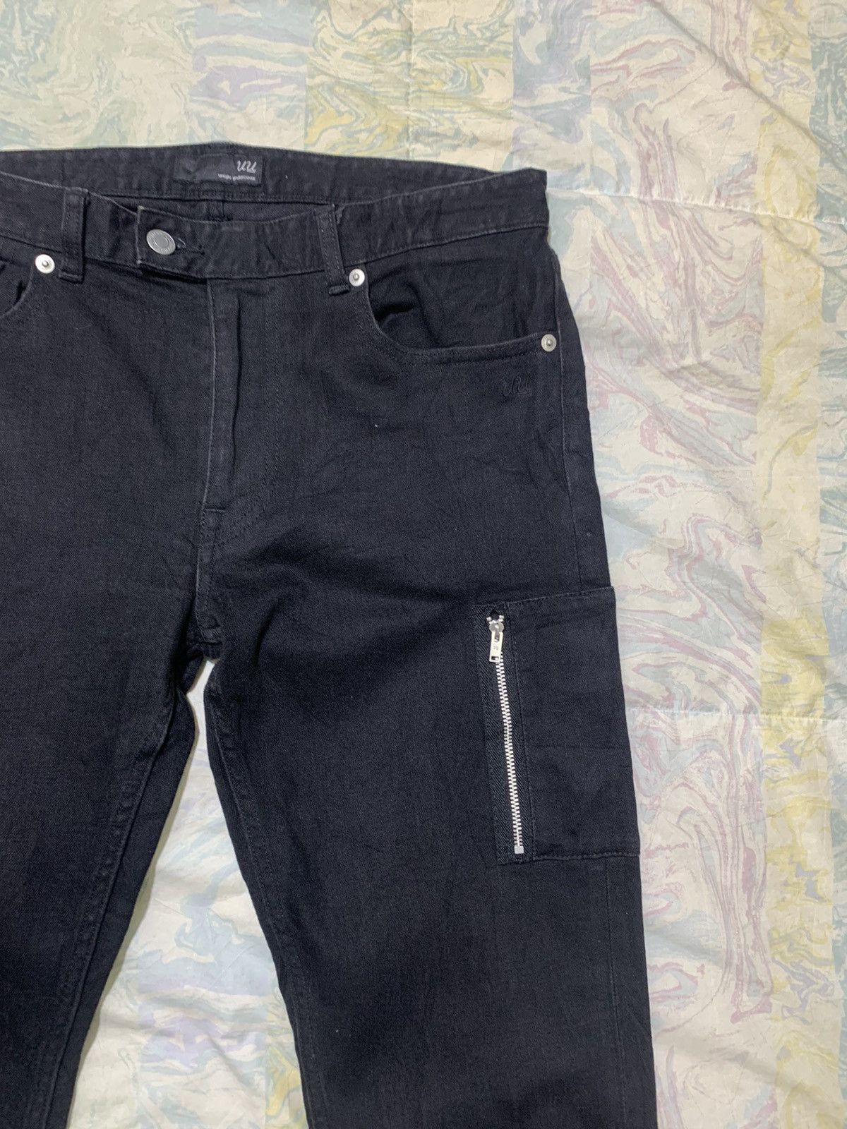 Undercover × Uniqlo Uniqlo x undercover Black multipocket stretchable pants Size US 33 - 4 Thumbnail