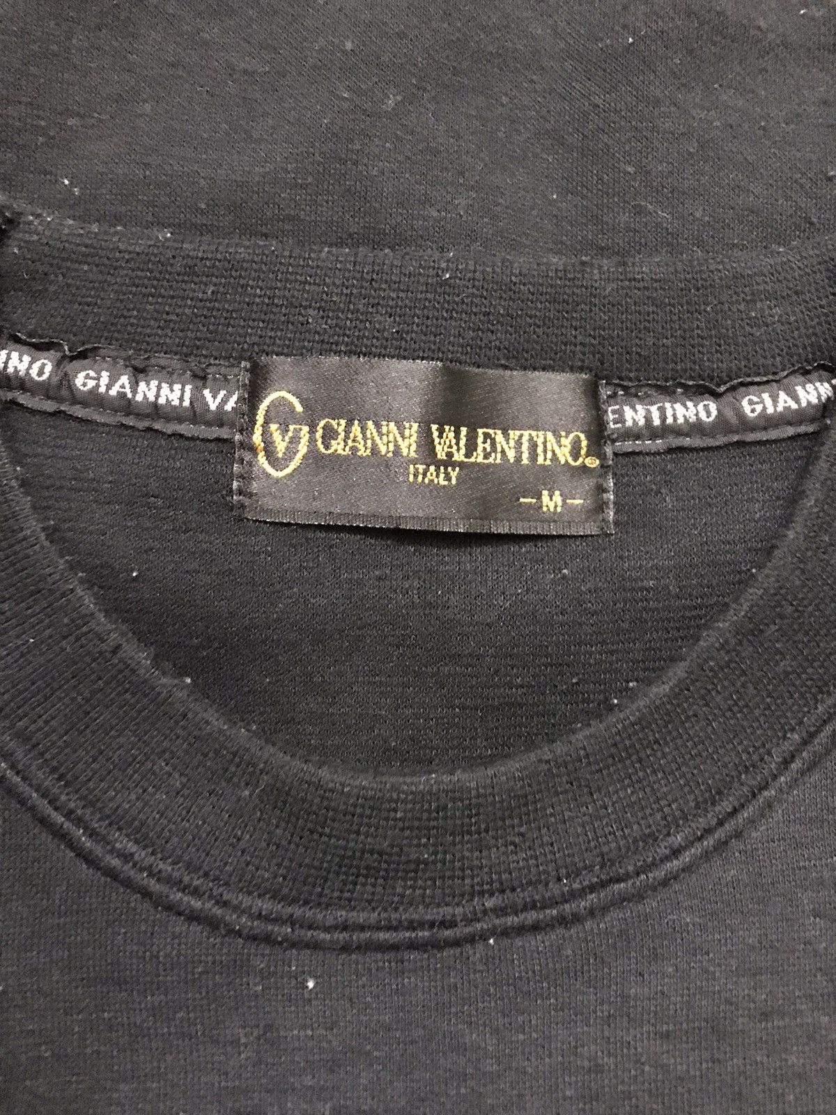 Valentino × Vintage Vintage Gianni Valentino Italy Embroidered Sweatshirt Size US M / EU 48-50 / 2 - 6 Thumbnail