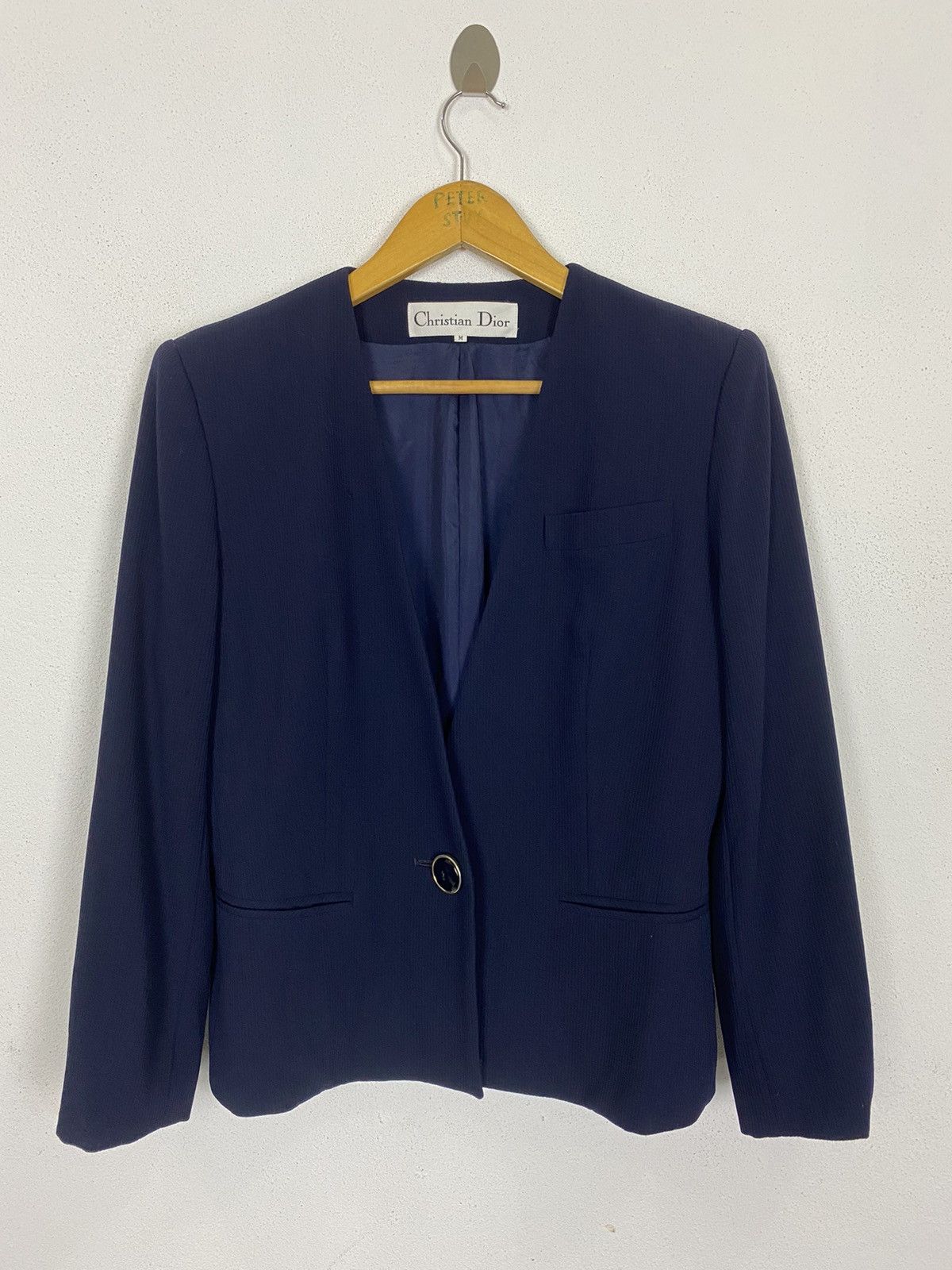 Christian Dior Monsieur CHRISTIAN DIOR CARDIGAN SHORT JACKET-GK120 Size US M / EU 48-50 / 2 - 2 Thumbnail