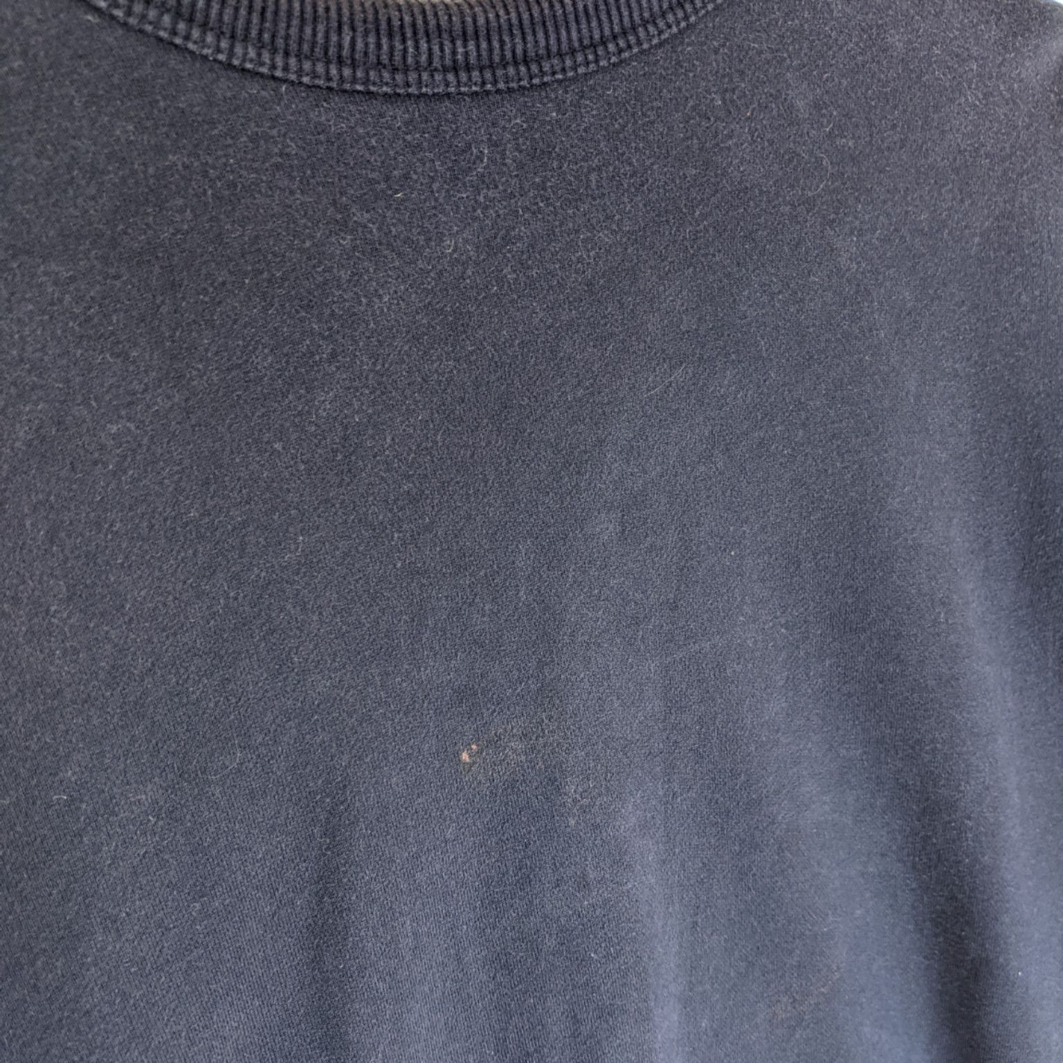 Japanese Brand × Uniqlo Vintage 90's UNIQLO Navy Plain Jumper Sweatshirt Size US L / EU 52-54 / 3 - 6 Thumbnail