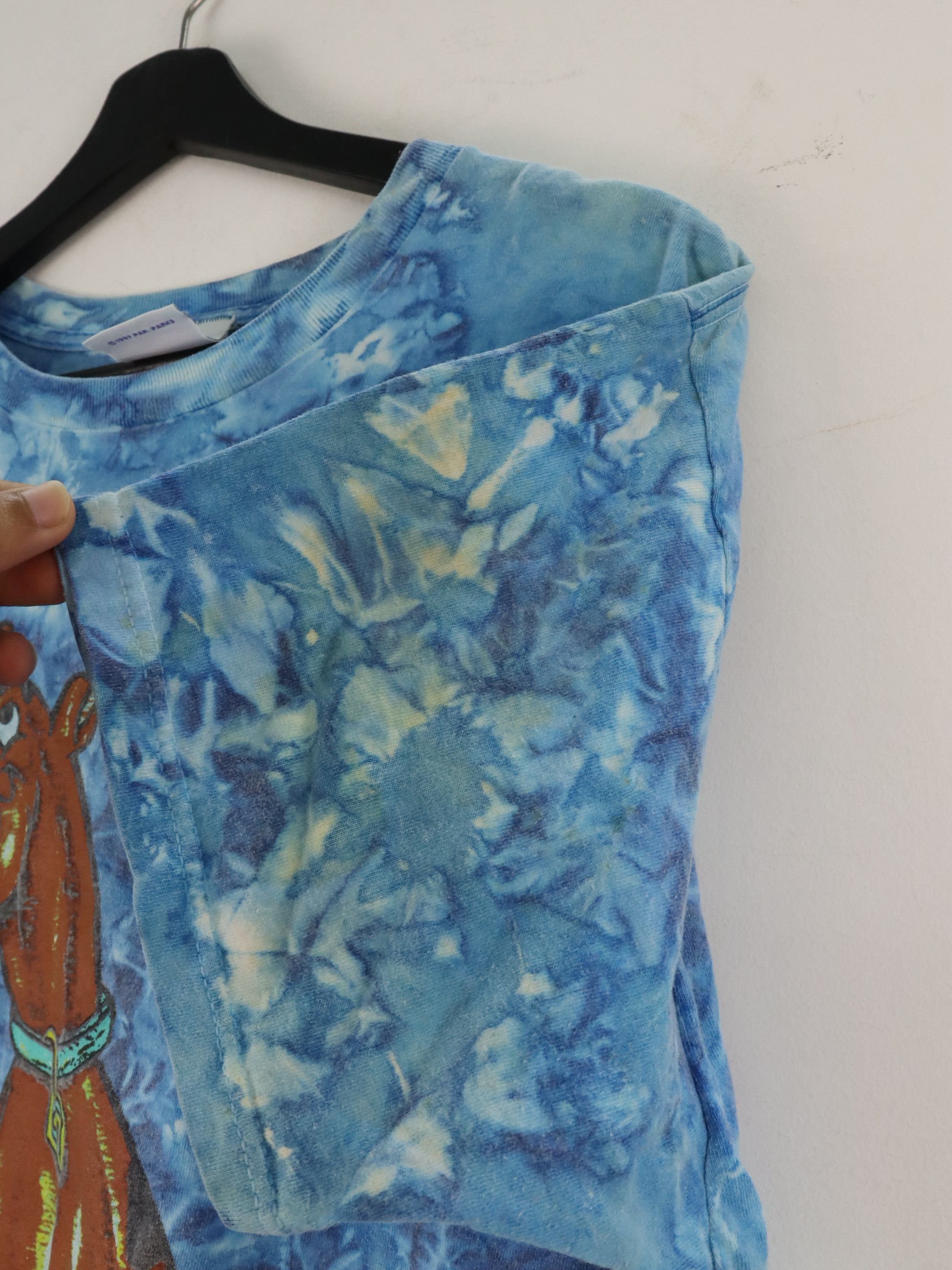 Cartoon Network × Vintage Vintage 1997 Scooby Doo Paramount Parks Tie Dye 90's Shirt Size US XL / EU 56 / 4 - 17 Thumbnail