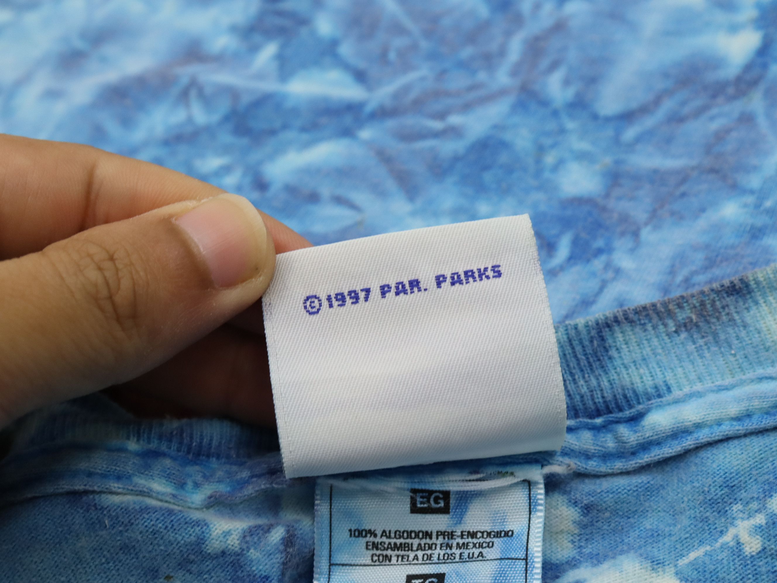 Cartoon Network × Vintage Vintage 1997 Scooby Doo Paramount Parks Tie Dye 90's Shirt Size US XL / EU 56 / 4 - 9 Thumbnail