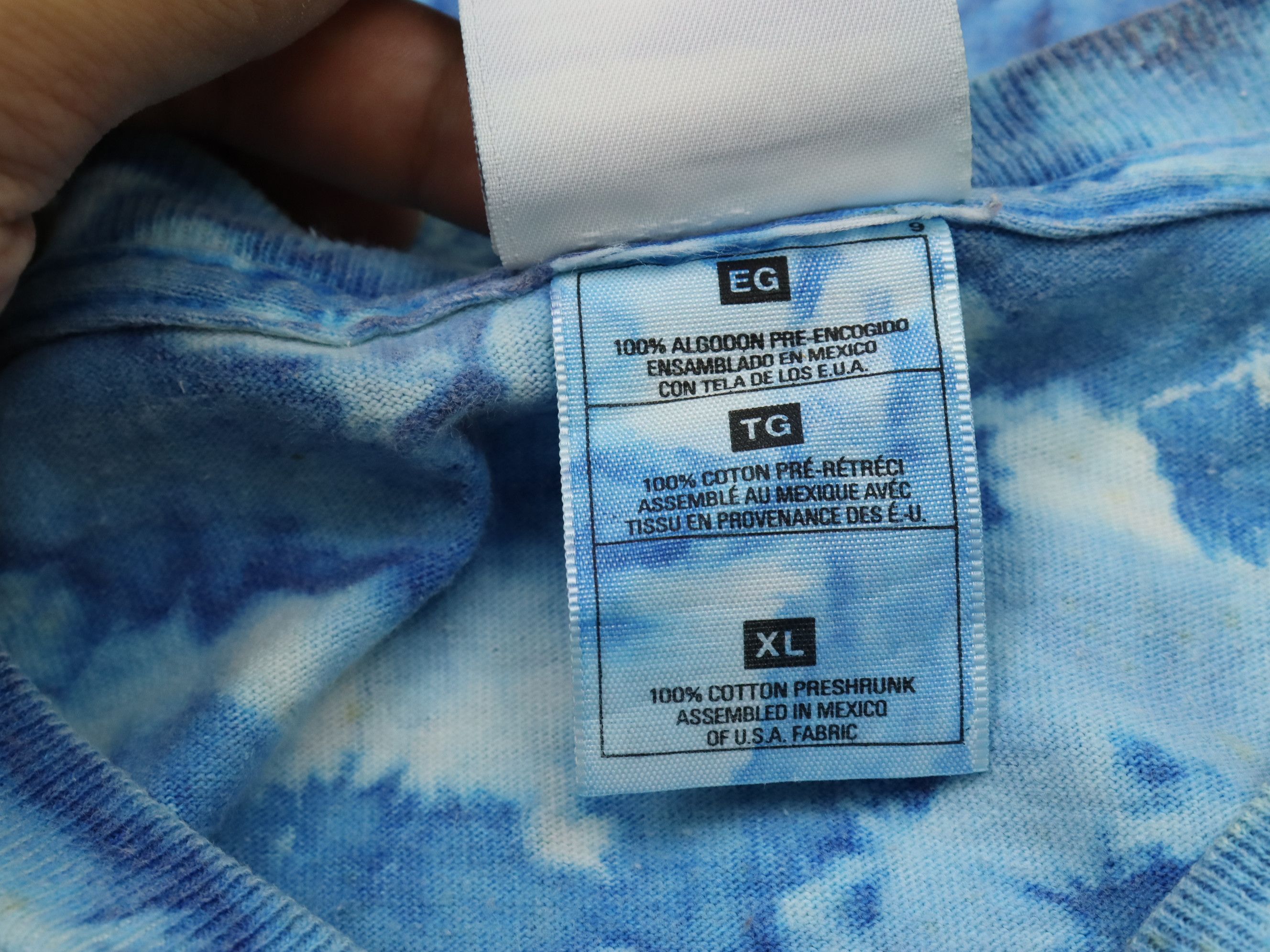 Cartoon Network × Vintage Vintage 1997 Scooby Doo Paramount Parks Tie Dye 90's Shirt Size US XL / EU 56 / 4 - 10 Thumbnail