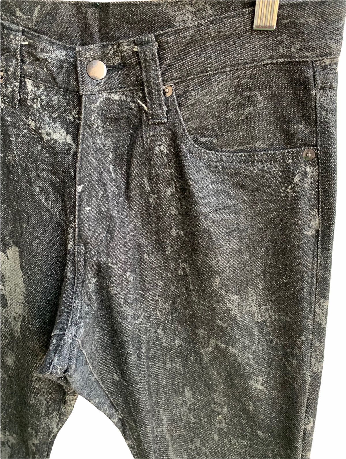 Yoshiyuki Konishi Japanese Brand Yoshiyuki Konishi Ficci Uomo Asid Wash Jeans Size US 32 / EU 48 - 7 Thumbnail
