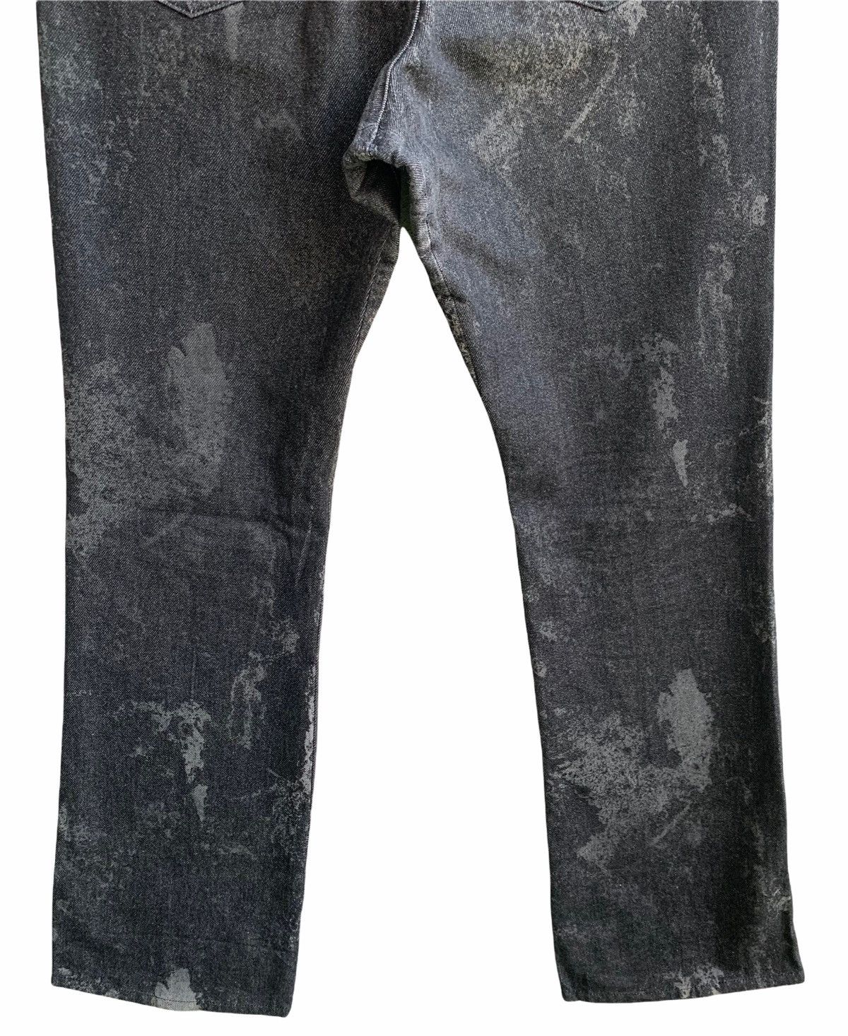 Yoshiyuki Konishi Japanese Brand Yoshiyuki Konishi Ficci Uomo Asid Wash Jeans Size US 32 / EU 48 - 4 Thumbnail
