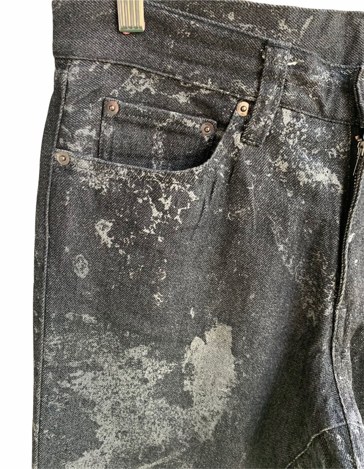 Yoshiyuki Konishi Japanese Brand Yoshiyuki Konishi Ficci Uomo Asid Wash Jeans Size US 32 / EU 48 - 9 Thumbnail