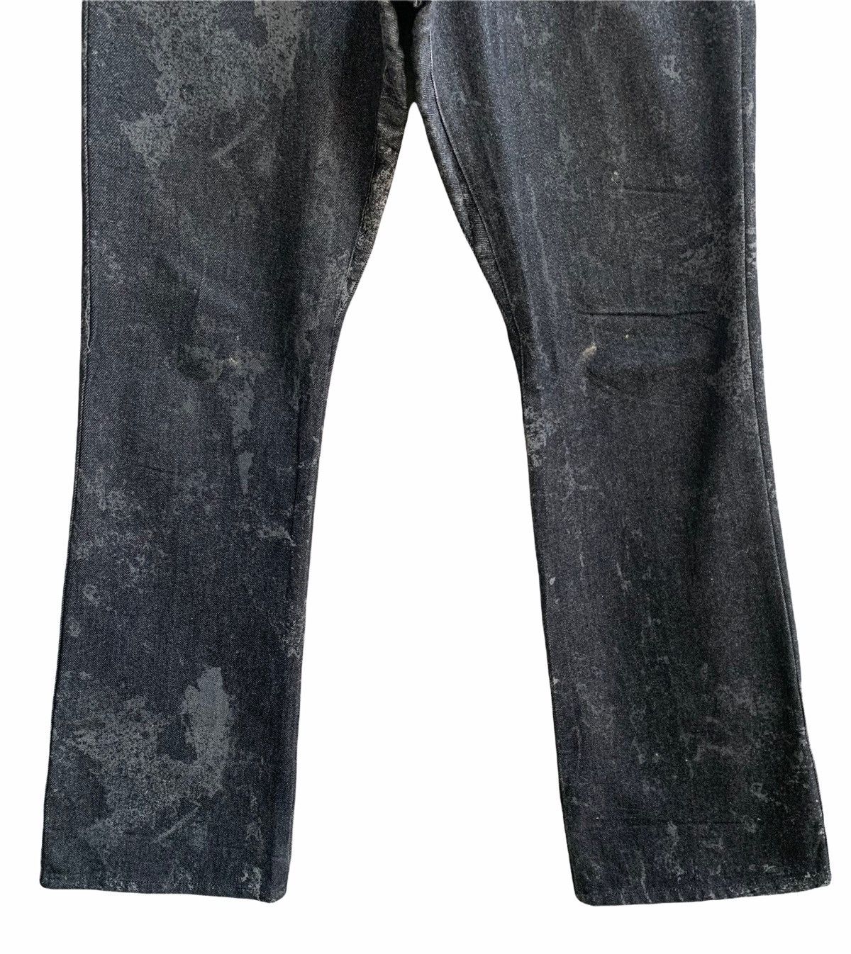 Yoshiyuki Konishi Japanese Brand Yoshiyuki Konishi Ficci Uomo Asid Wash Jeans Size US 32 / EU 48 - 8 Thumbnail