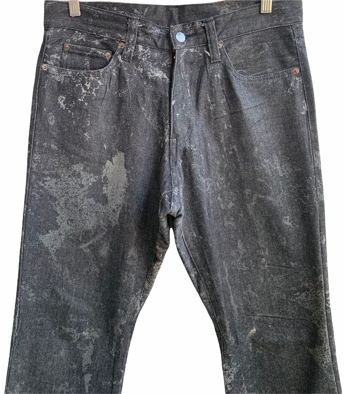 Yoshiyuki Konishi Japanese Brand Yoshiyuki Konishi Ficci Uomo Asid Wash Jeans Size US 32 / EU 48 - 5 Thumbnail