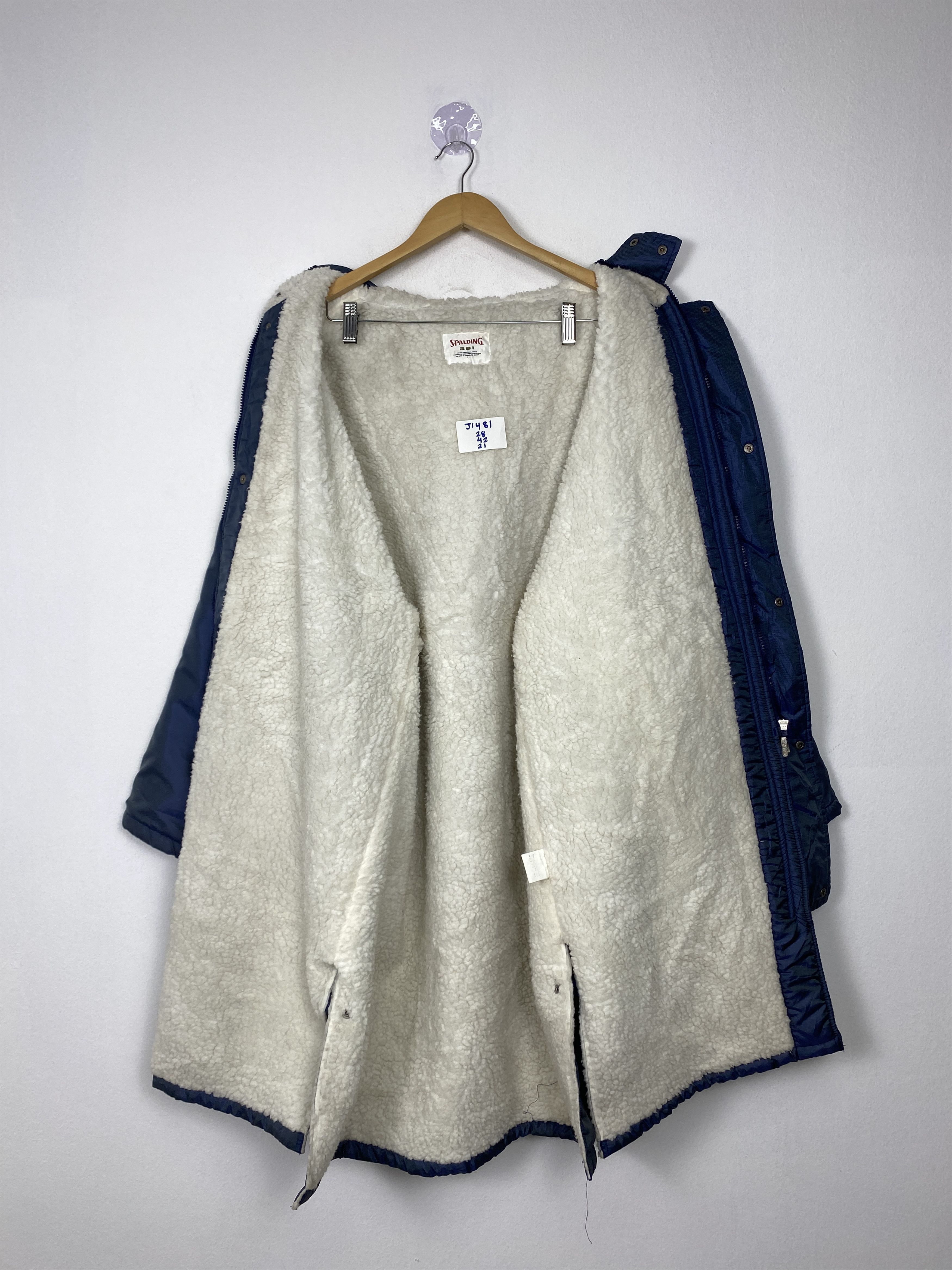 Spalding Vintage Spalding Long Jackets Fleece Lining J1481 Size US M / EU 48-50 / 2 - 12 Thumbnail