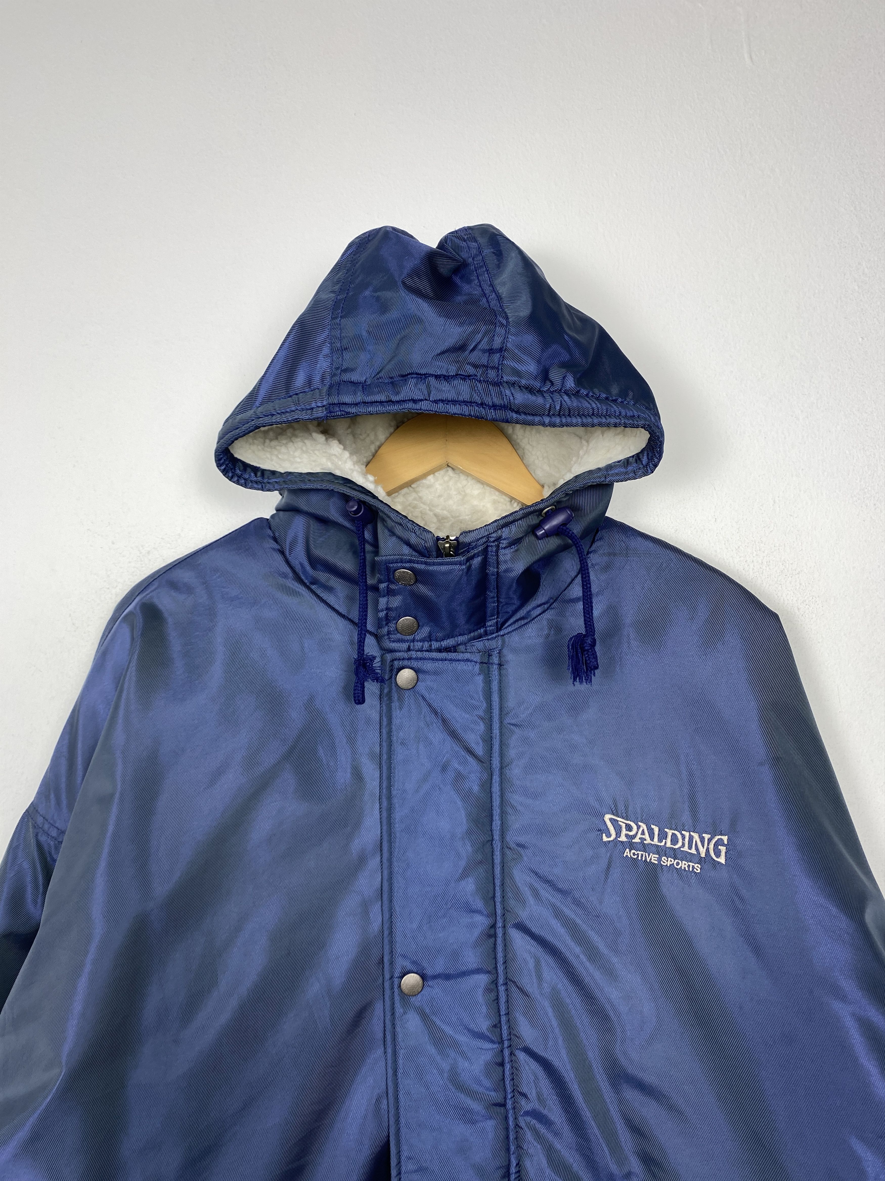 Spalding Vintage Spalding Long Jackets Fleece Lining J1481 Size US M / EU 48-50 / 2 - 2 Thumbnail
