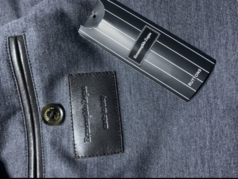 Ermenegildo Zegna Ermenegildo Zegna jacket bomber coat Made in Italy Size US L / EU 52-54 / 3 - 11 Thumbnail