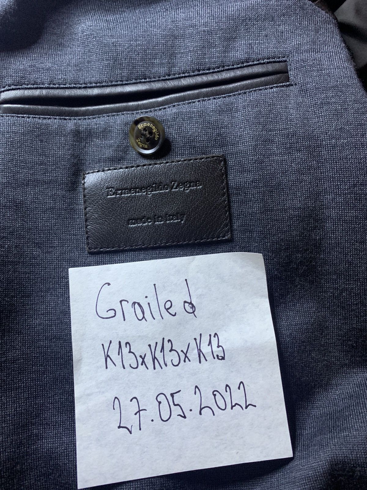 Ermenegildo Zegna Ermenegildo Zegna jacket bomber coat Made in Italy Size US L / EU 52-54 / 3 - 14 Thumbnail