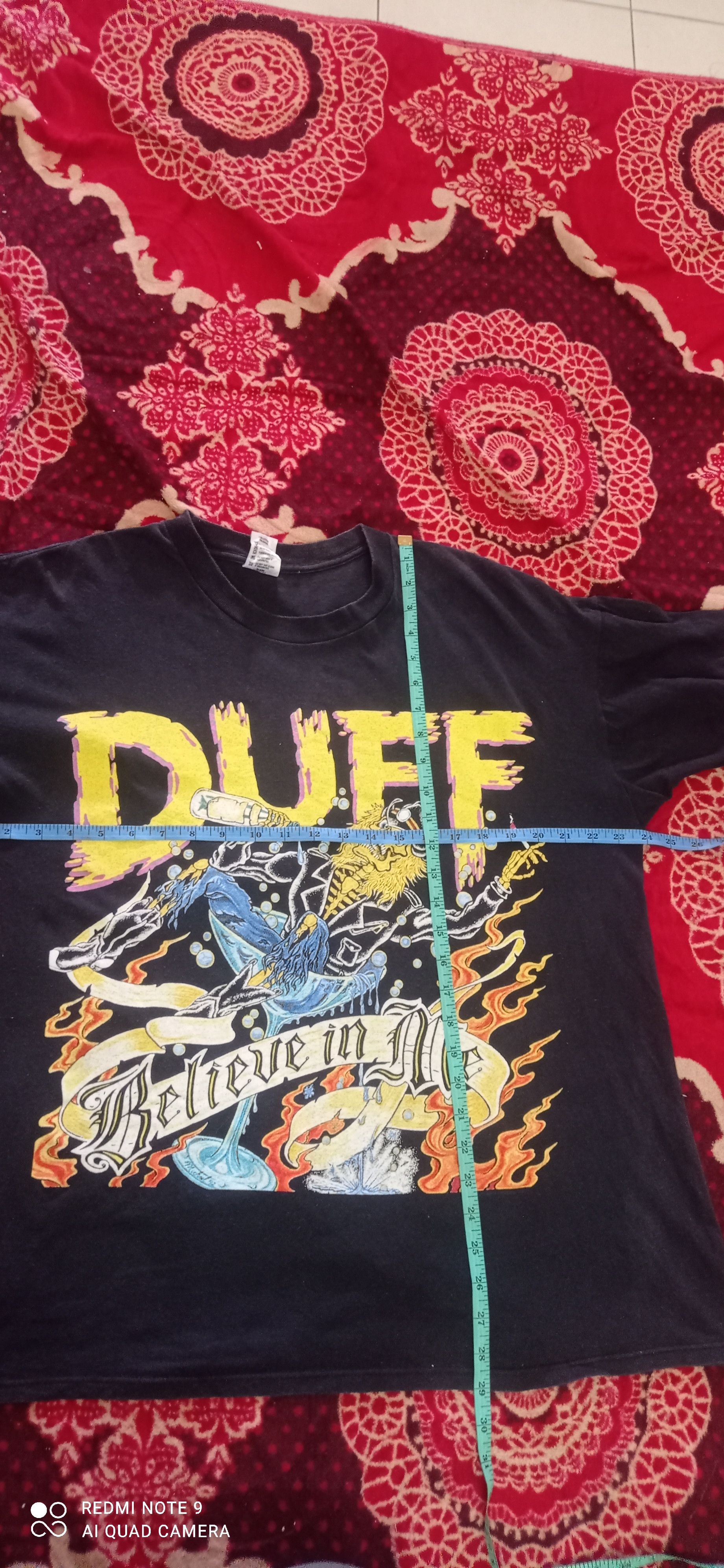 Band Tees Duff McKagan 1993 Believe In Me Japan Tour Vintage Tee Size US XL / EU 56 / 4 - 13 Thumbnail