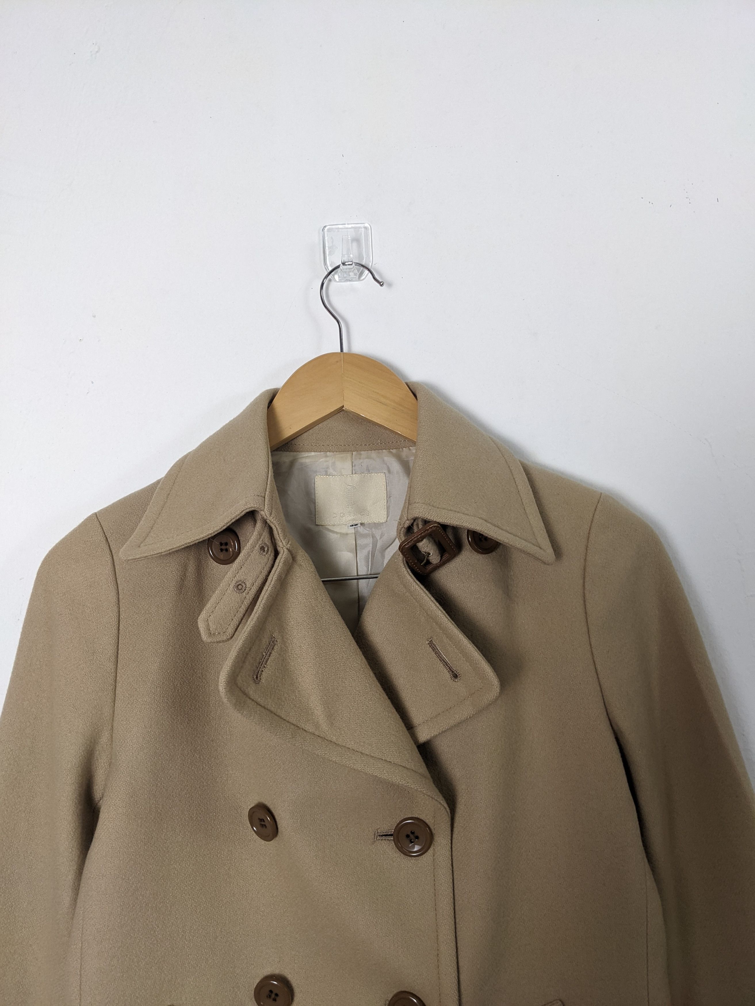 Japanese Brand Vintage Wool Peacoat Jacket J0128 Size S / US 4 / IT 40 - 2 Thumbnail