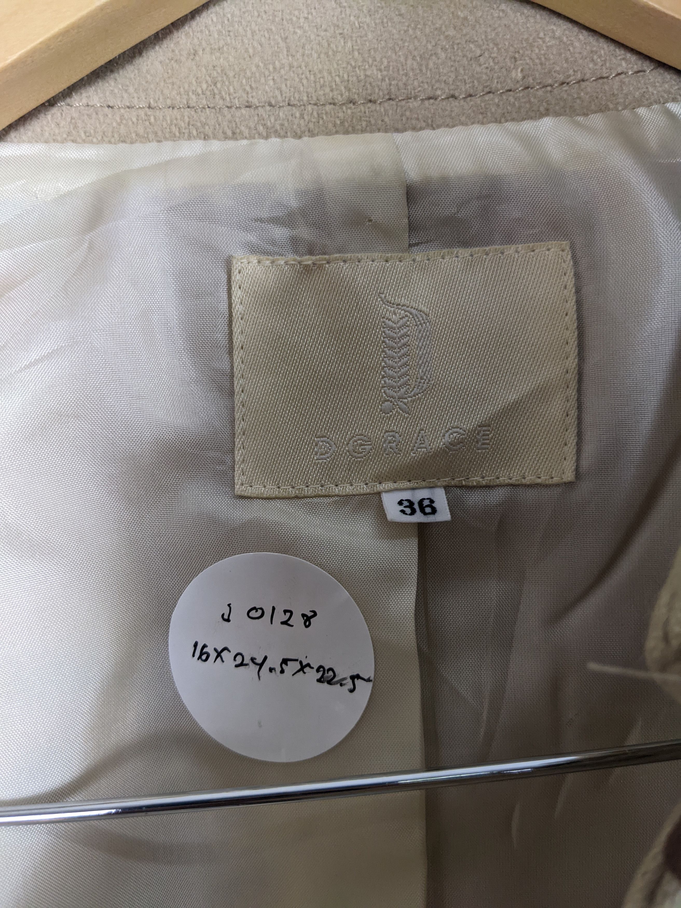 Japanese Brand Vintage Wool Peacoat Jacket J0128 Size S / US 4 / IT 40 - 11 Thumbnail