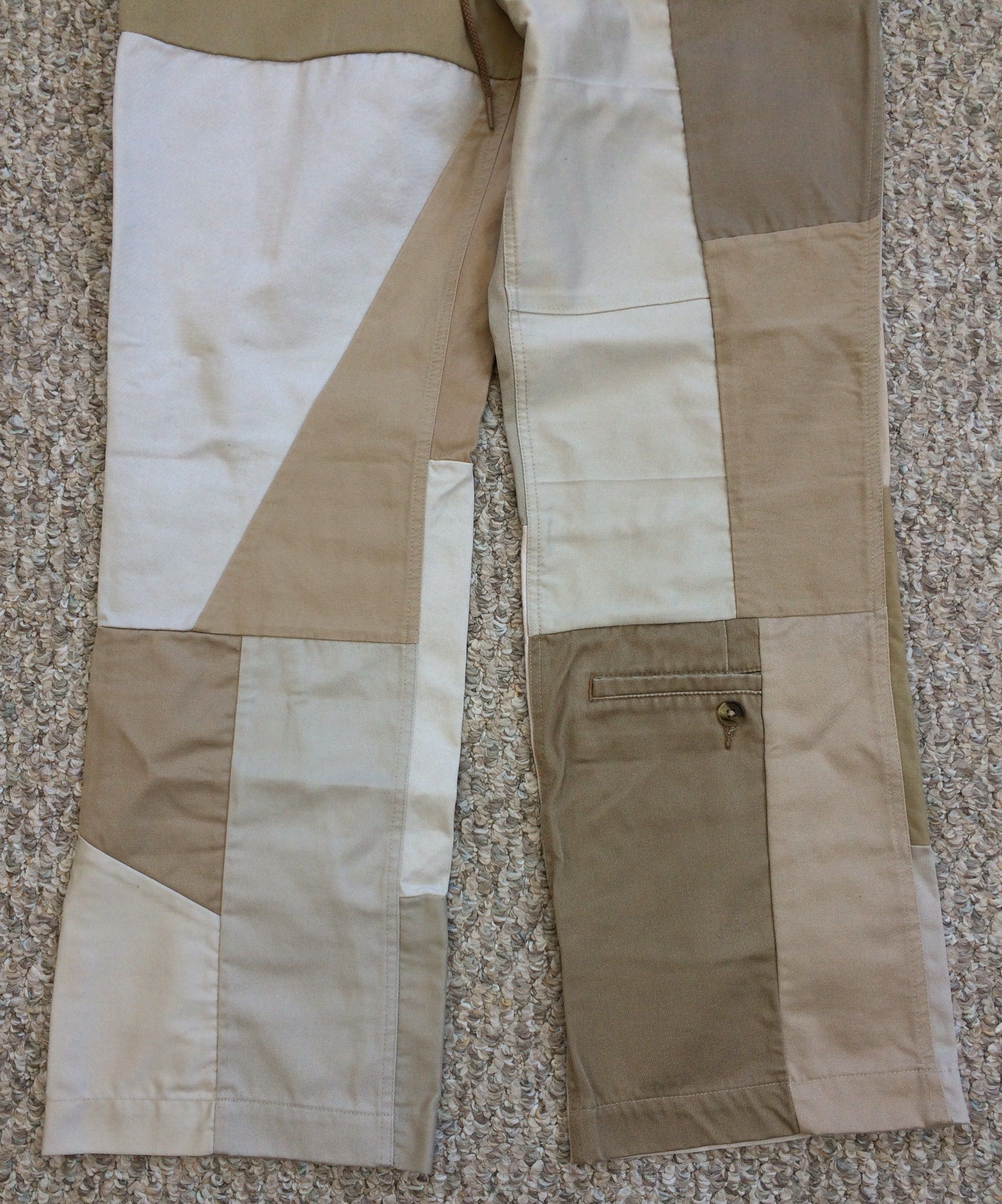 Needles NEW Rebuild by Needles Patchwork Cargo Pants Size US 30 / EU 46 - 3 Thumbnail