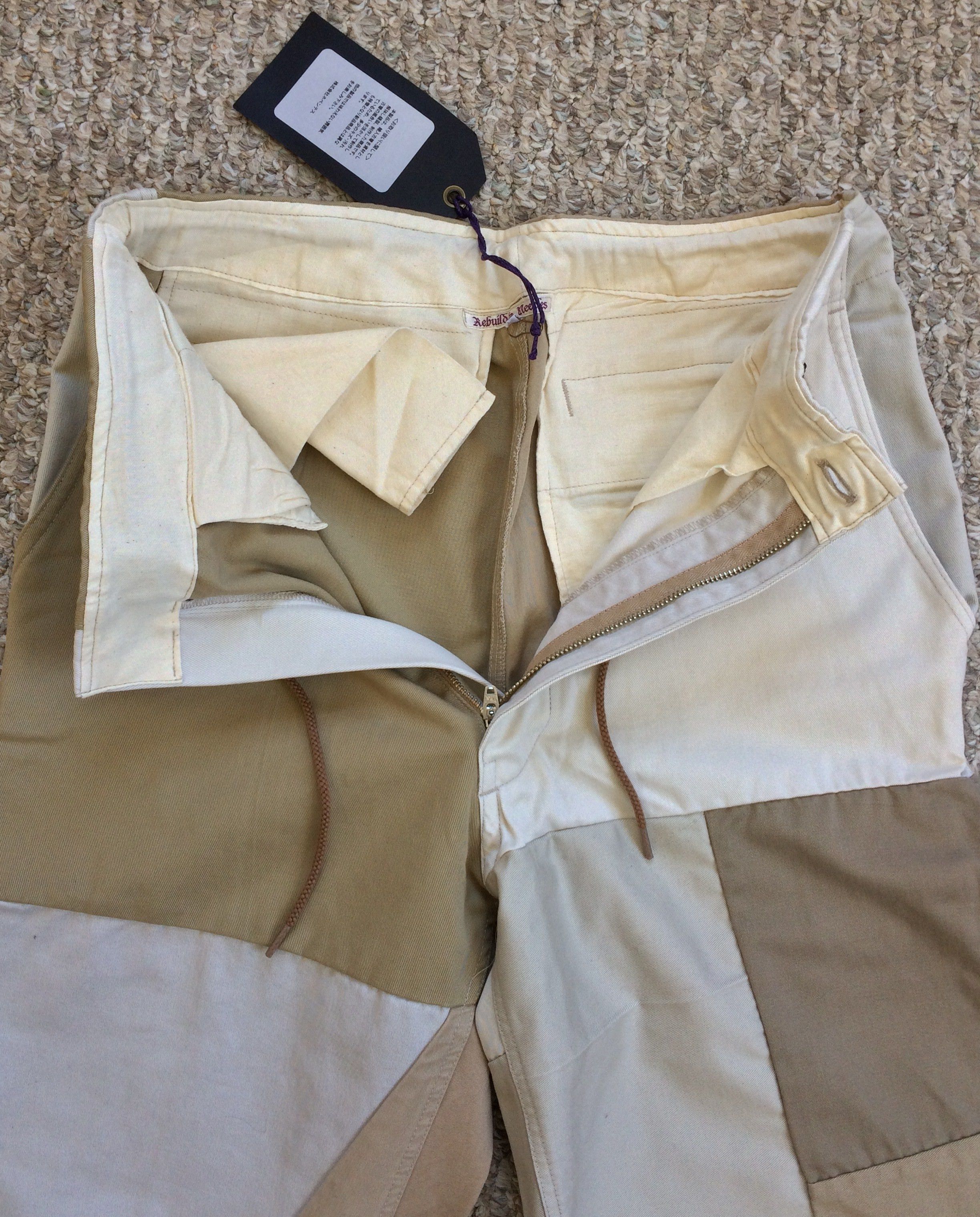 Needles NEW Rebuild by Needles Patchwork Cargo Pants Size US 30 / EU 46 - 4 Thumbnail