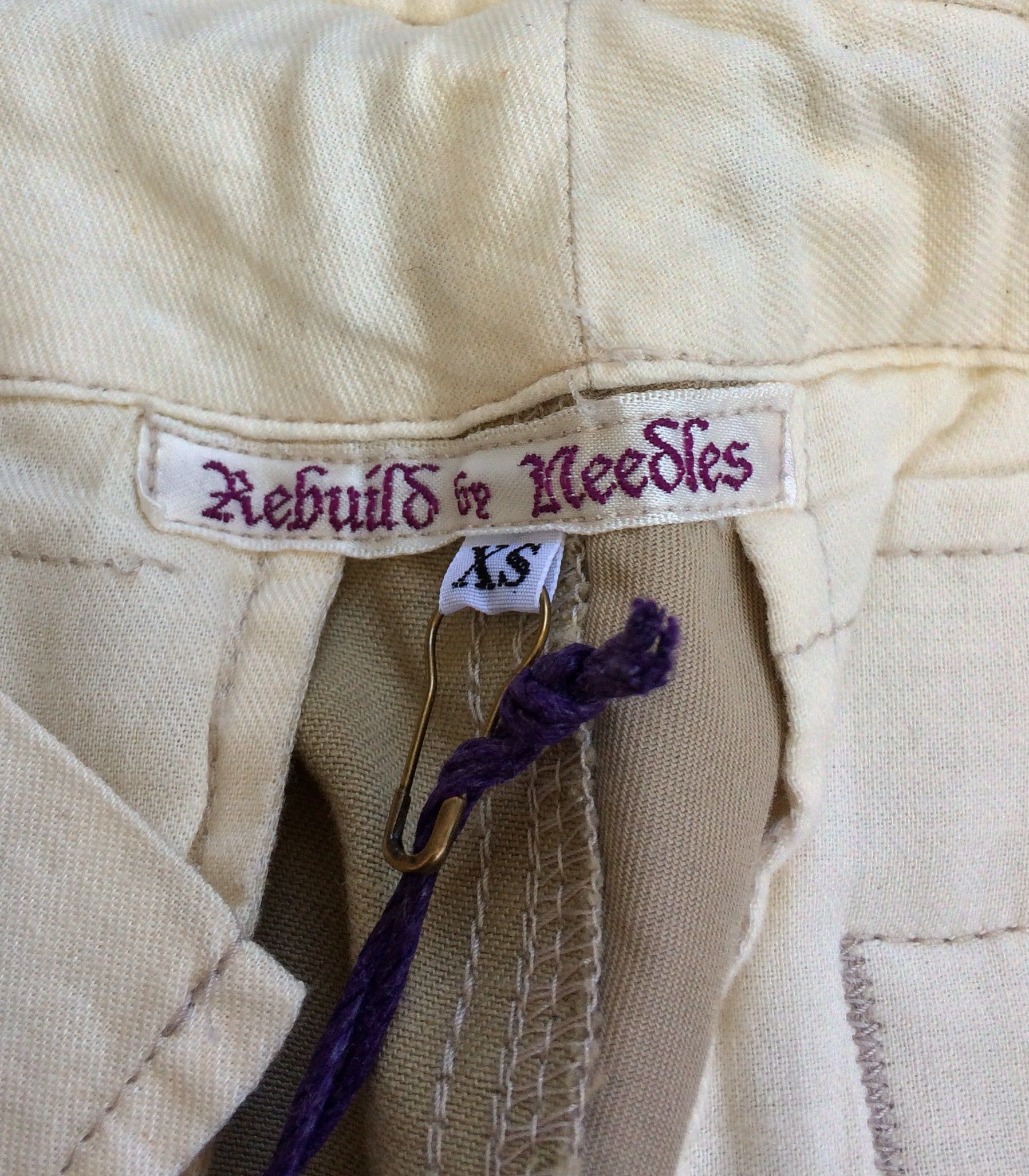 Needles NEW Rebuild by Needles Patchwork Cargo Pants Size US 30 / EU 46 - 5 Thumbnail