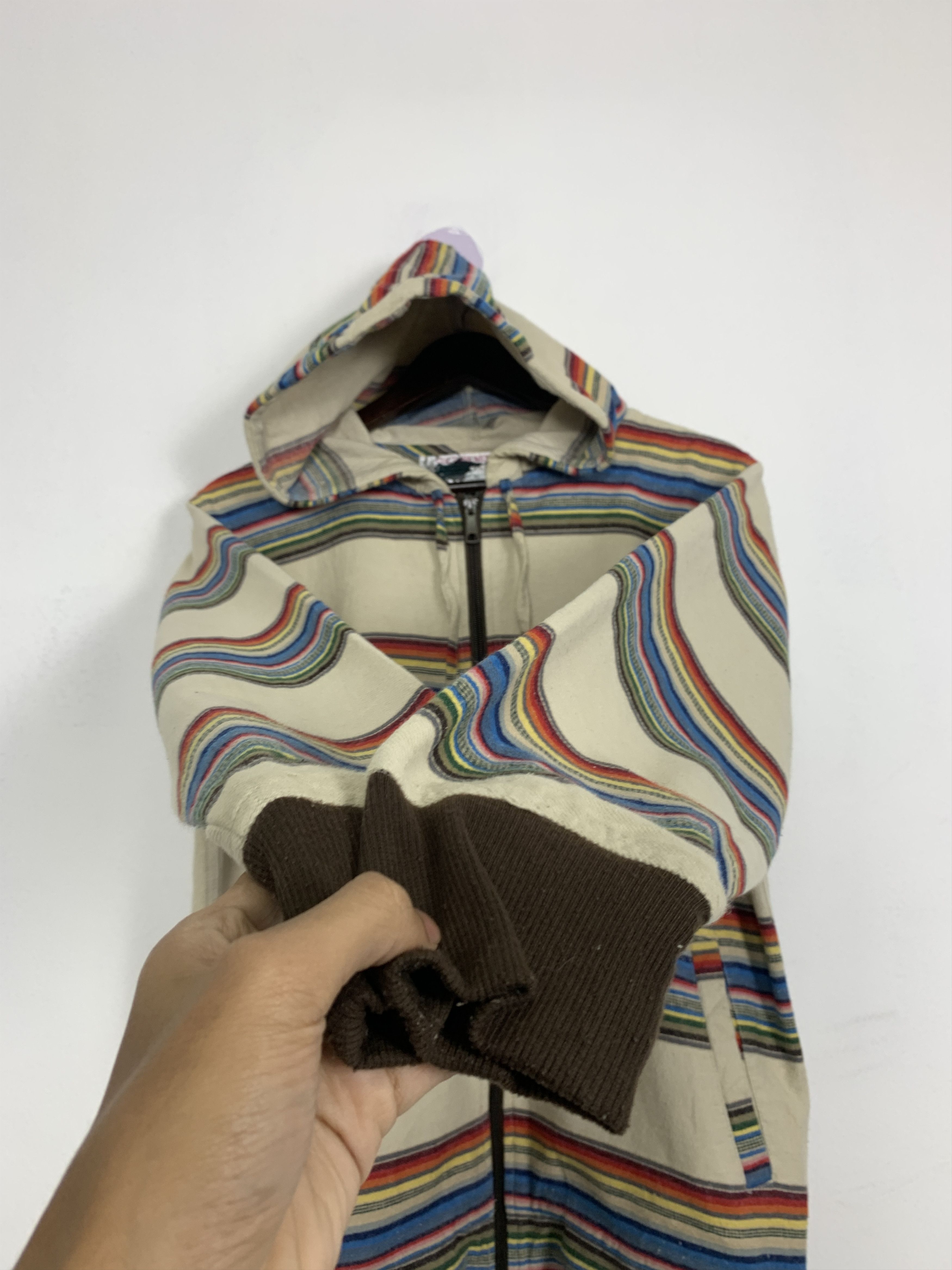 Vintage Vintage Culture Mix Hoodie Zip Up Jacket J0913 Size US M / EU 48-50 / 2 - 7 Thumbnail