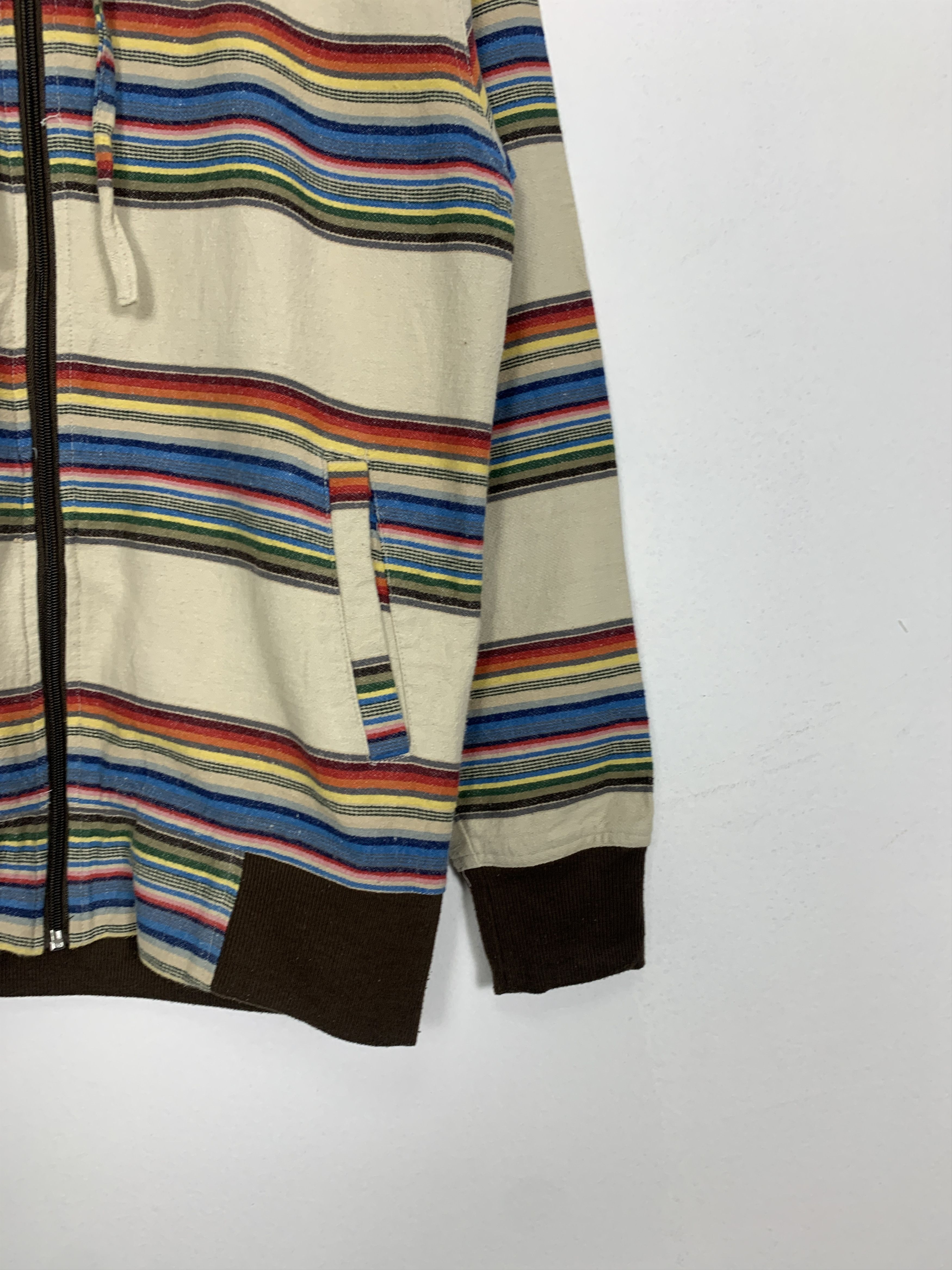 Vintage Vintage Culture Mix Hoodie Zip Up Jacket J0913 Size US M / EU 48-50 / 2 - 5 Thumbnail