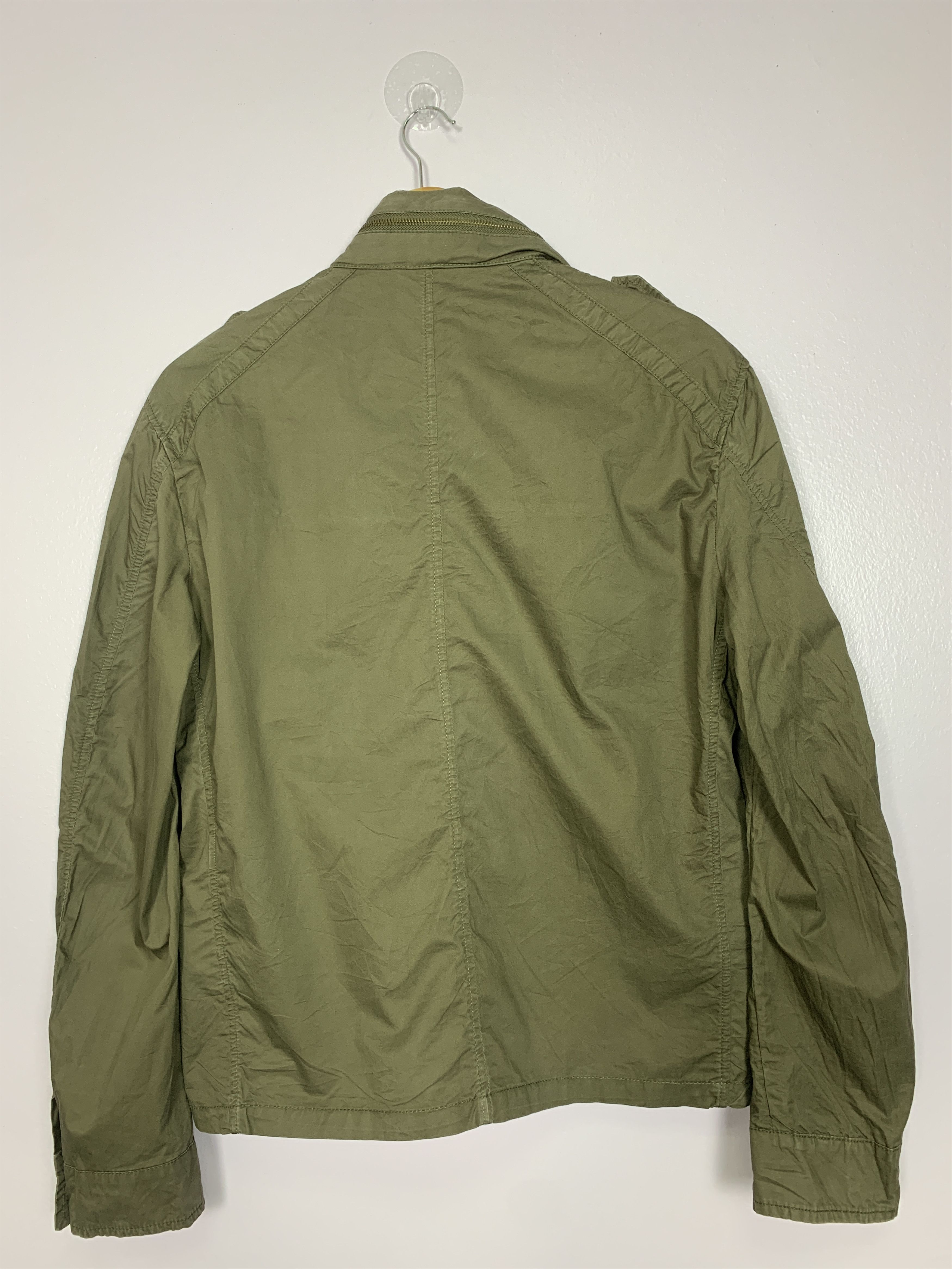 Zara Vintage ZARA Cotton Multi Pocket Military Jacket J0732 Size US L / EU 52-54 / 3 - 16 Thumbnail