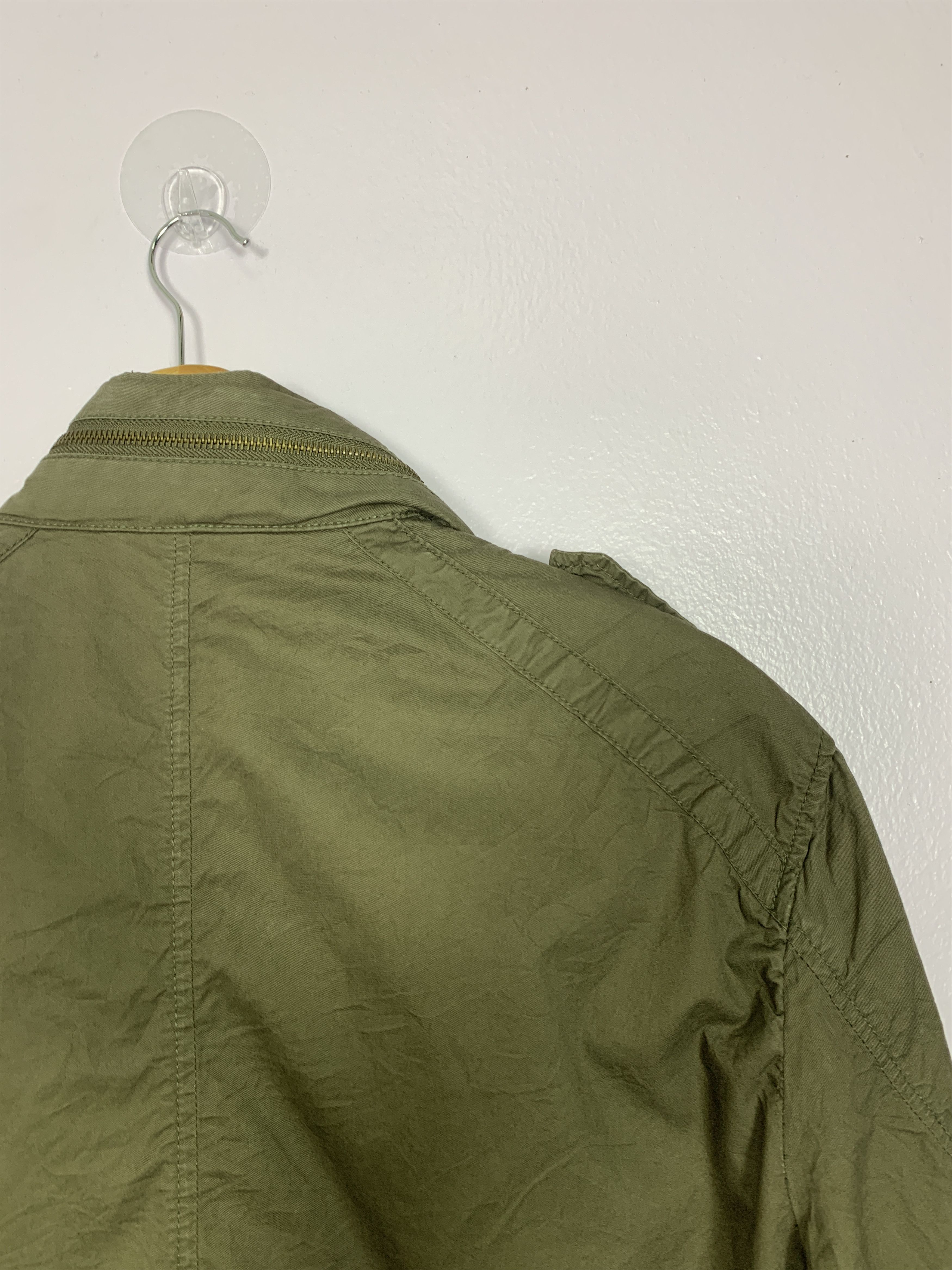 Zara Vintage ZARA Cotton Multi Pocket Military Jacket J0732 Size US L / EU 52-54 / 3 - 17 Thumbnail