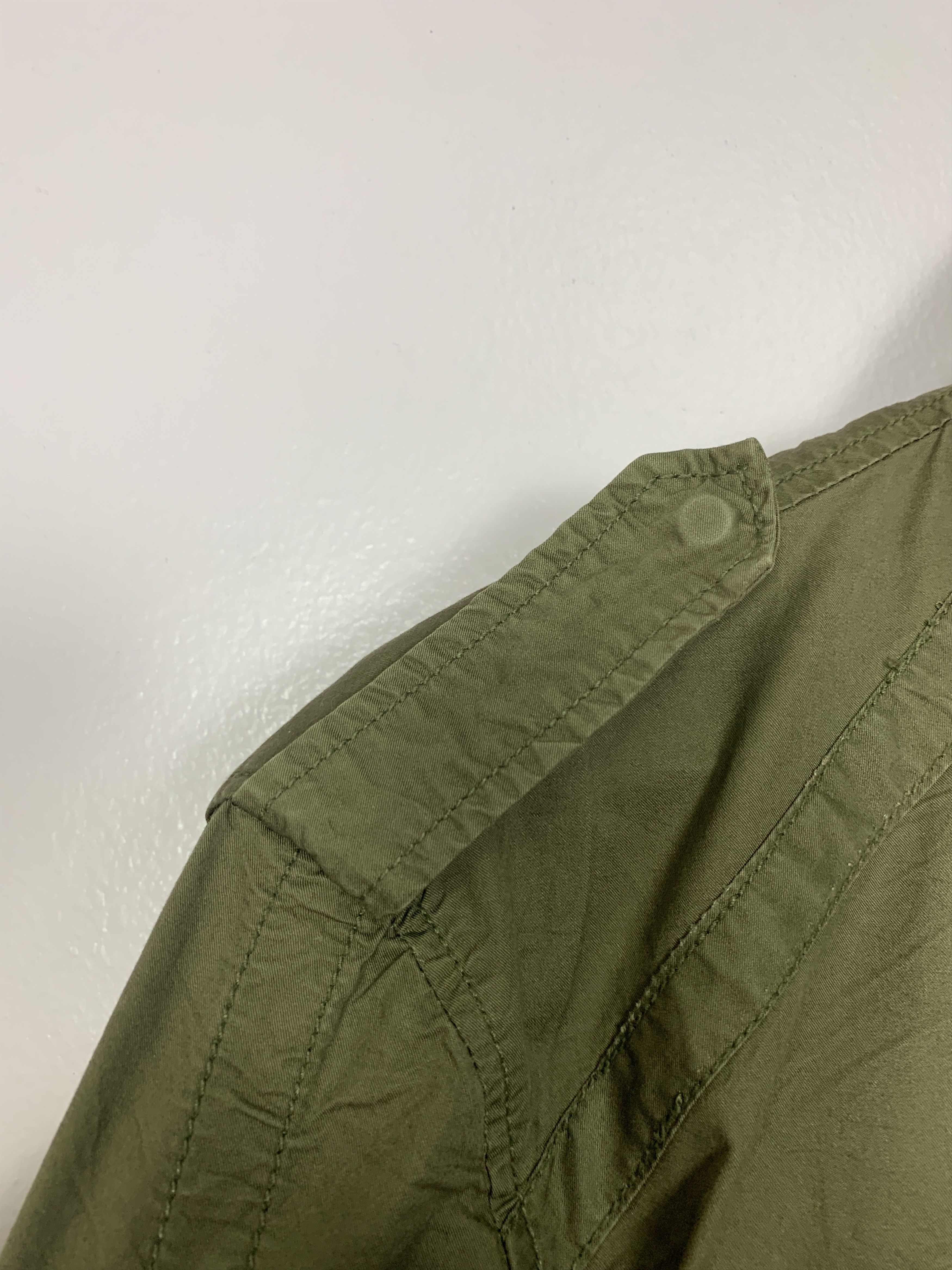 Zara Vintage ZARA Cotton Multi Pocket Military Jacket J0732 Size US L / EU 52-54 / 3 - 13 Thumbnail