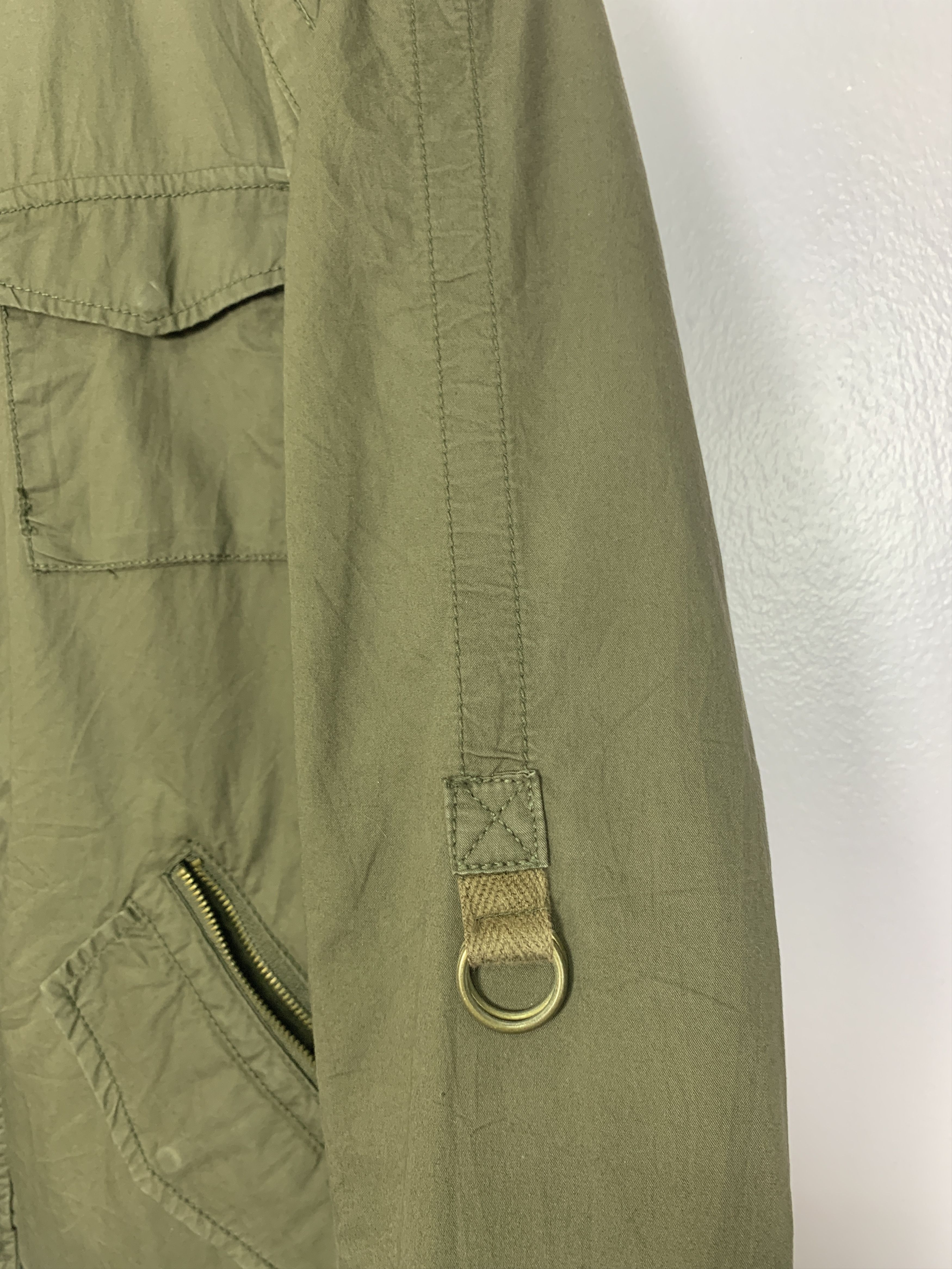 Zara Vintage ZARA Cotton Multi Pocket Military Jacket J0732 Size US L / EU 52-54 / 3 - 15 Thumbnail