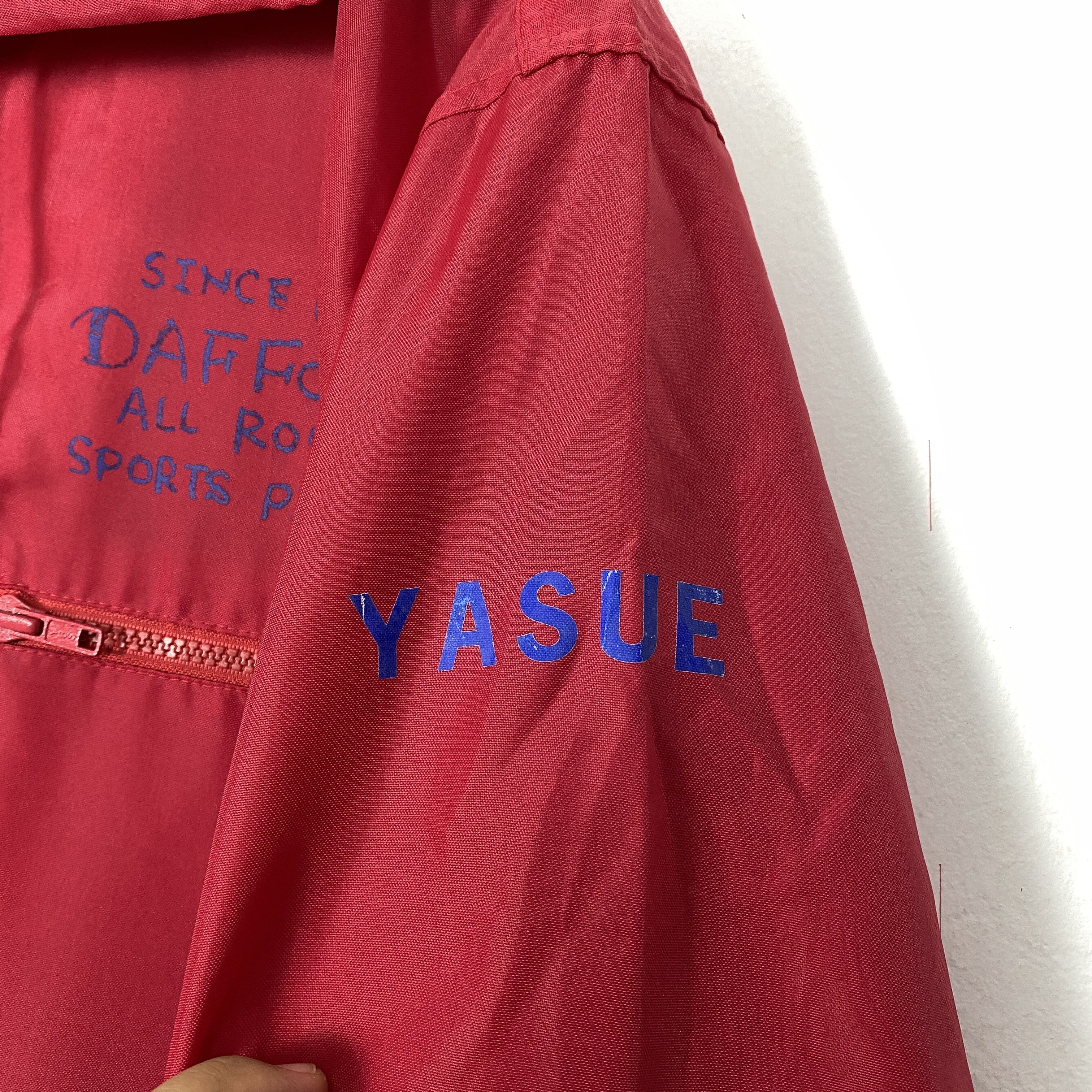 Japanese Brand × Vintage Vintage MARK ONE Windbreaker Big Logo Jacket Size US M / EU 48-50 / 2 - 9 Thumbnail