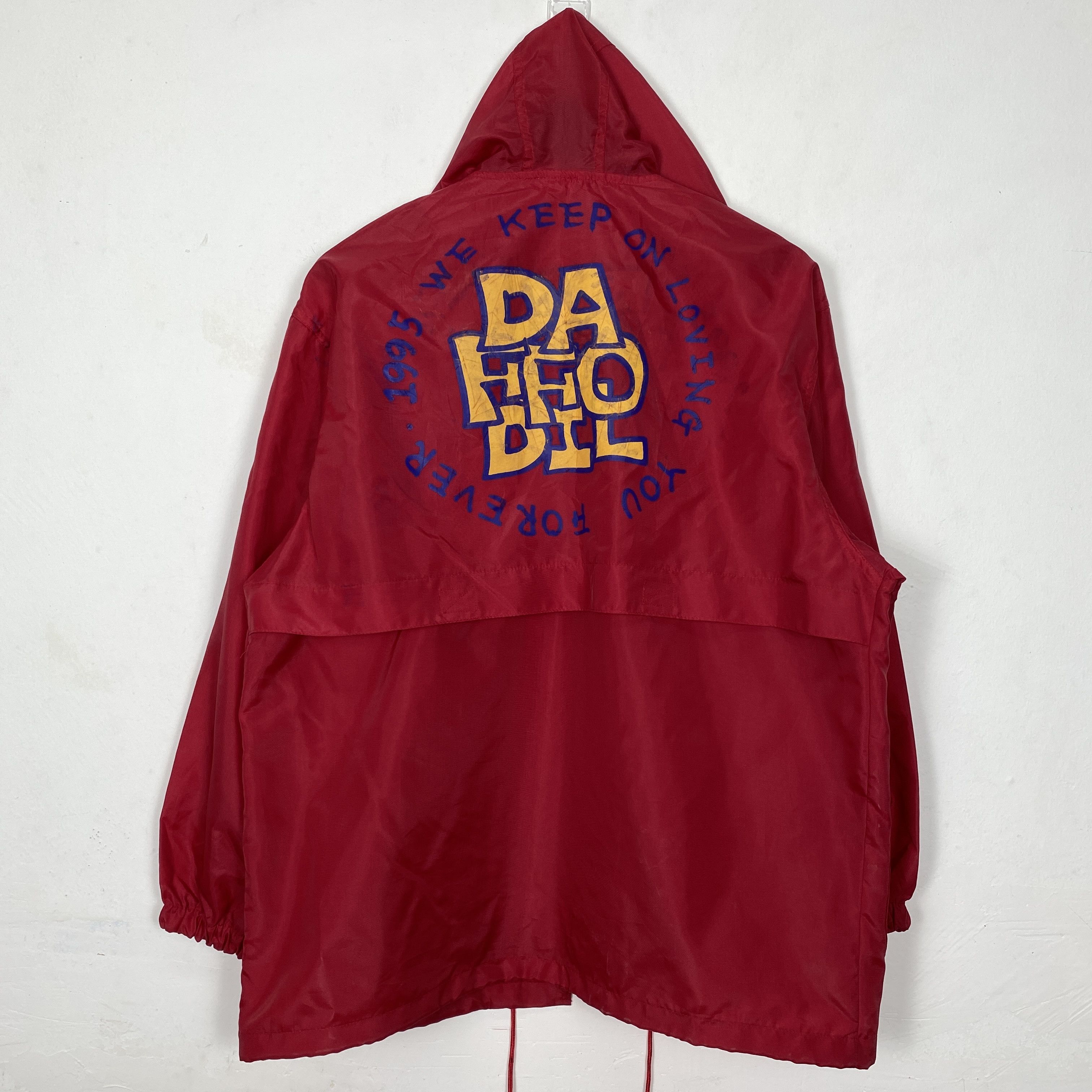 Japanese Brand × Vintage Vintage MARK ONE Windbreaker Big Logo Jacket Size US M / EU 48-50 / 2 - 1 Thumbnail