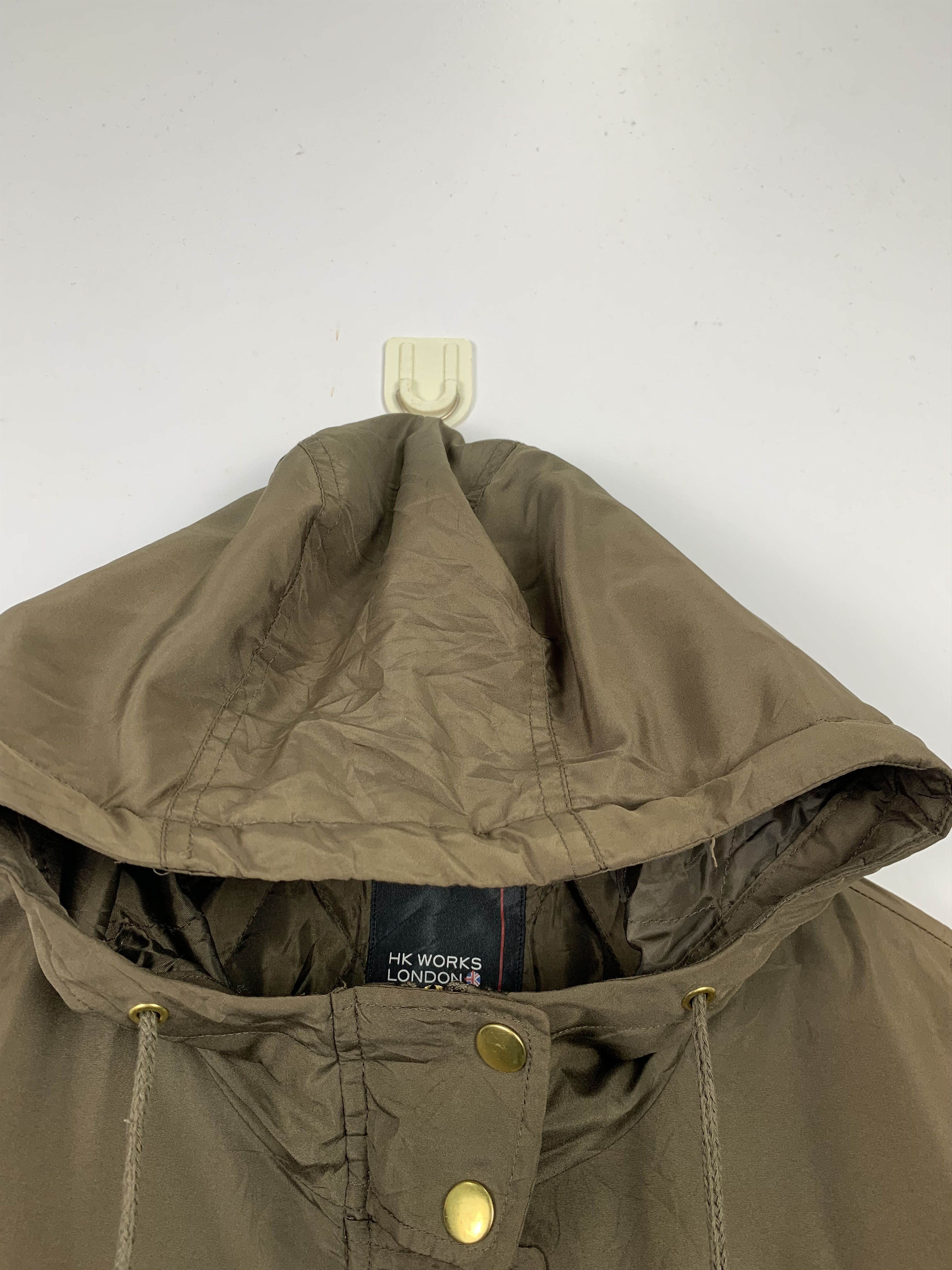Vintage Vintage HK WORK LONDON Quilted Parkas Jacket J0536 Size US S / EU 44-46 / 1 - 6 Thumbnail