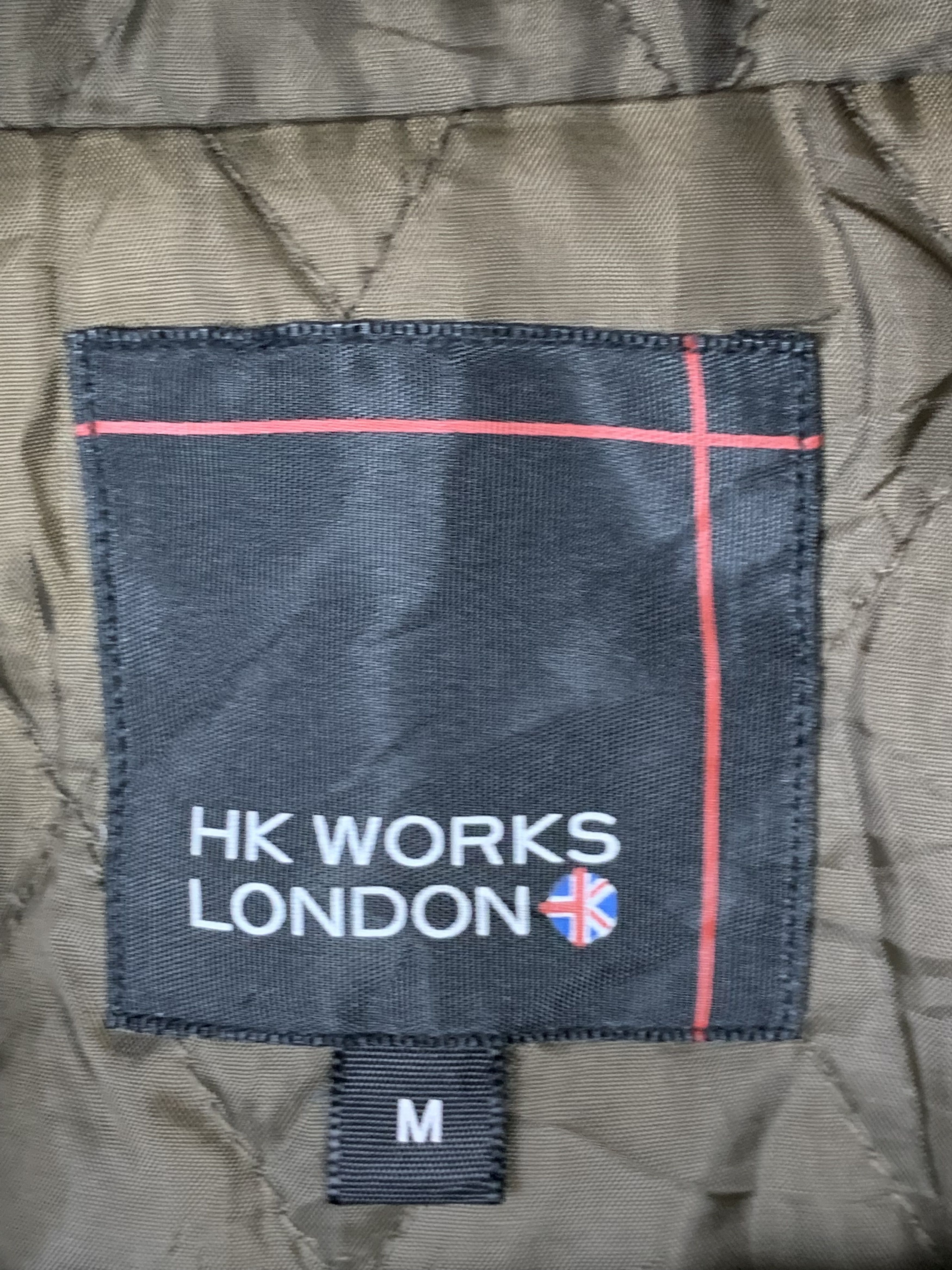 Vintage Vintage HK WORK LONDON Quilted Parkas Jacket J0536 Size US S / EU 44-46 / 1 - 13 Thumbnail