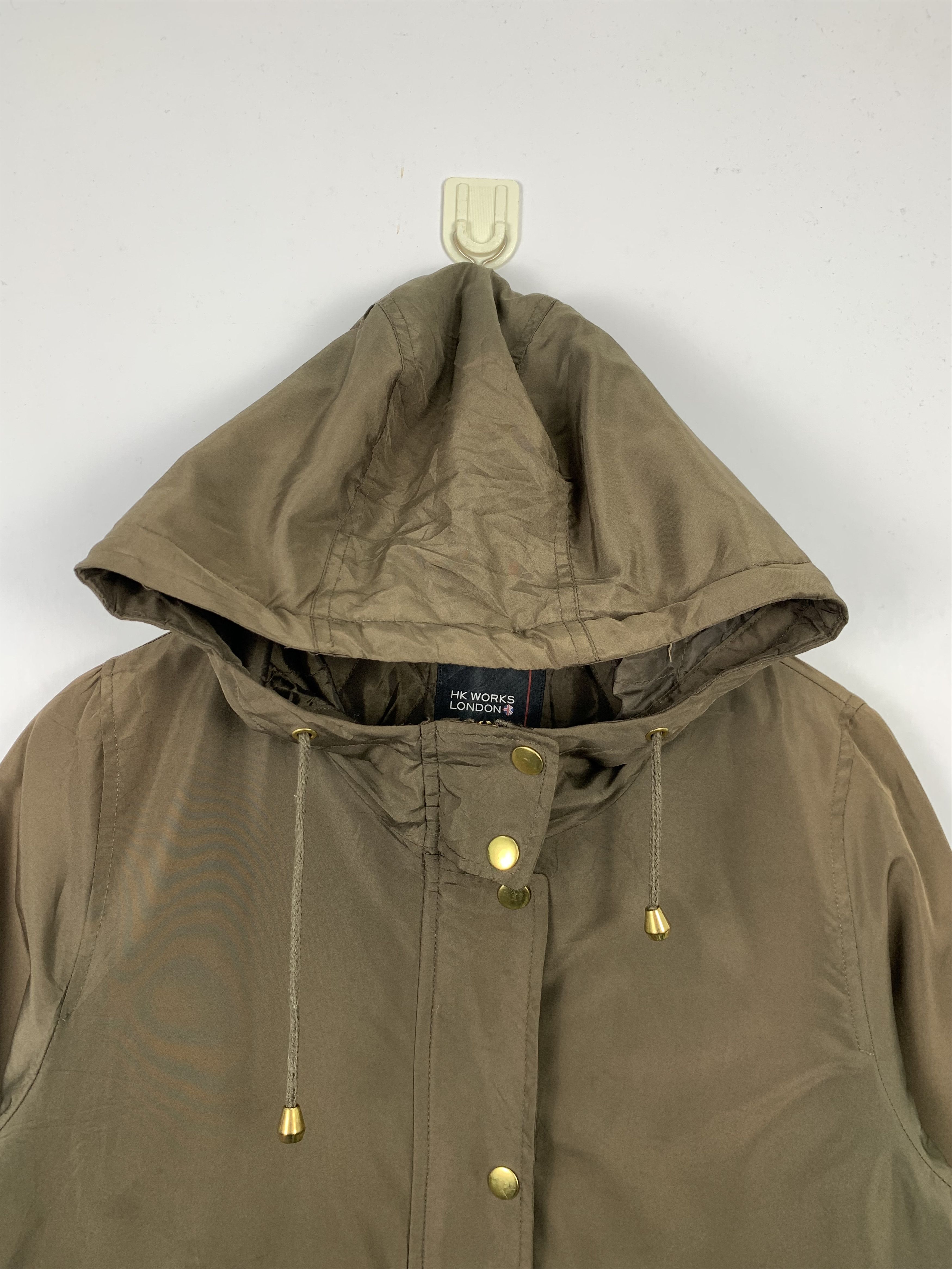 Vintage Vintage HK WORK LONDON Quilted Parkas Jacket J0536 Size US S / EU 44-46 / 1 - 2 Thumbnail