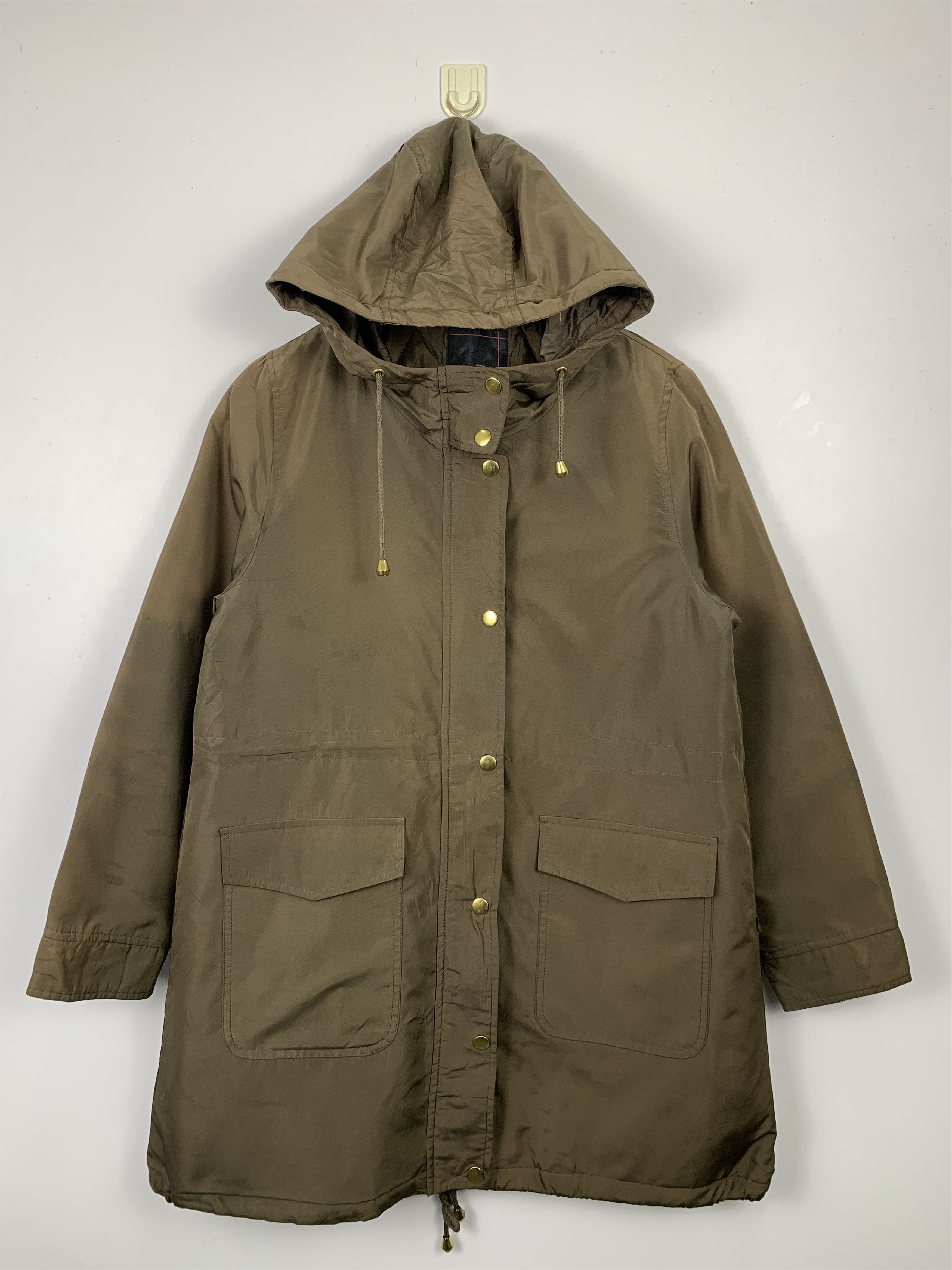 Vintage Vintage HK WORK LONDON Quilted Parkas Jacket J0536 Size US S / EU 44-46 / 1 - 1 Thumbnail