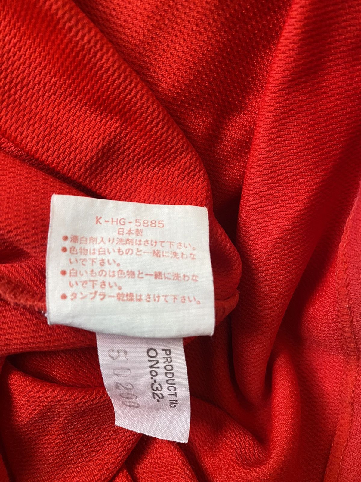 Japanese Brand Vintage Asics Soccer Jersey Number Five Long Sleeve Size US M / EU 48-50 / 2 - 9 Thumbnail
