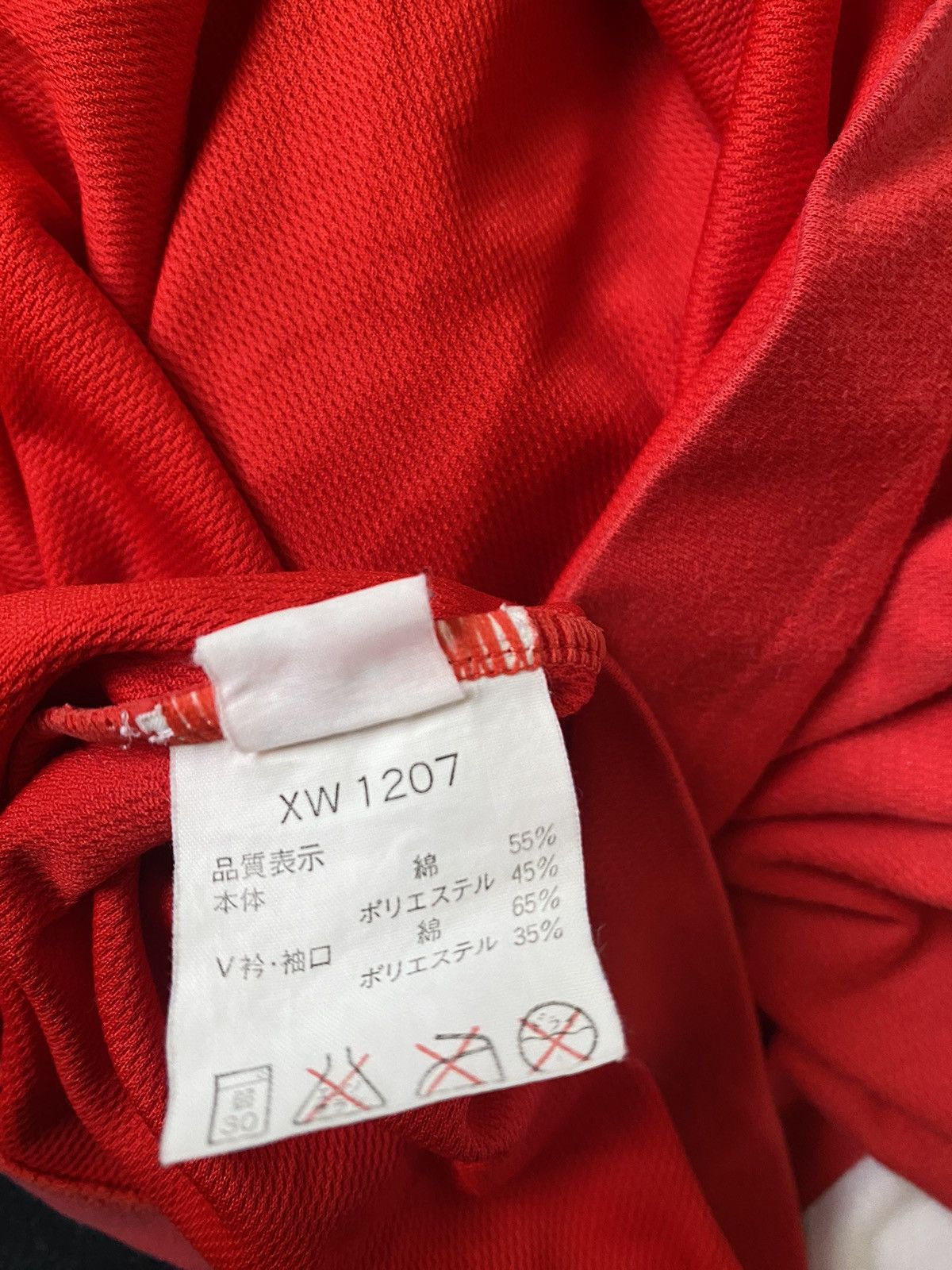Japanese Brand Vintage Asics Soccer Jersey Number Five Long Sleeve Size US M / EU 48-50 / 2 - 8 Thumbnail