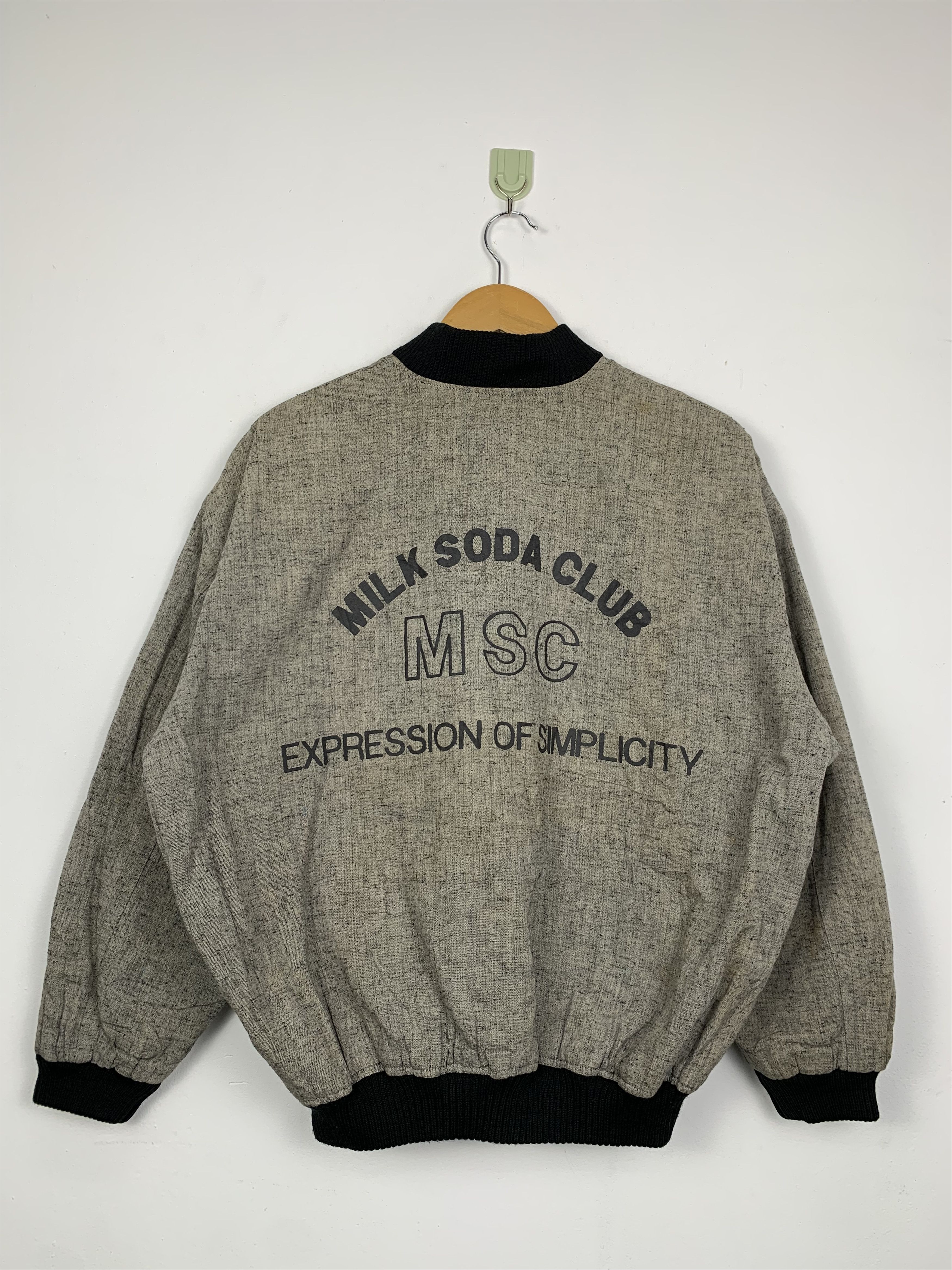 Japanese Brand Vintage MSC Bomber Jacket J0692 Size US L / EU 52-54 / 3 - 10 Thumbnail