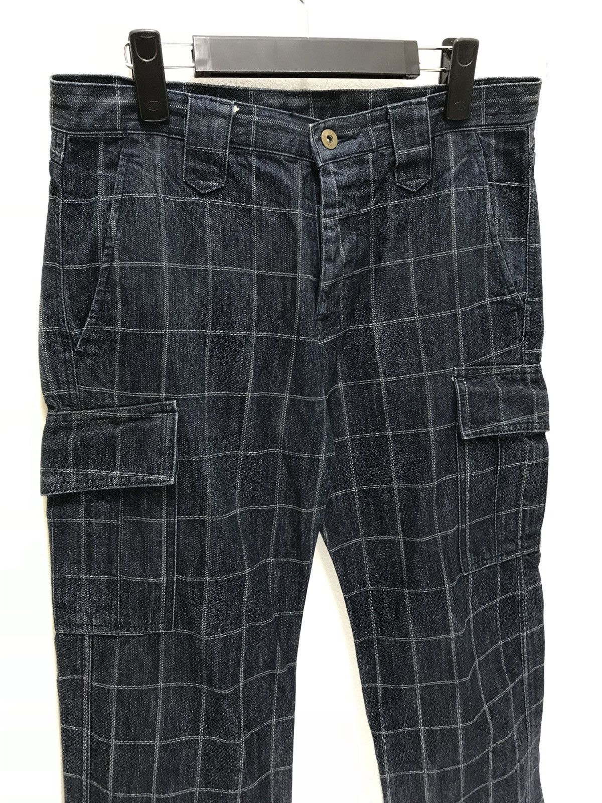 Boycott Made in Japan Boycott Denim Cargo Tartan Plaid Regular Size US 31 - 1 Thumbnail