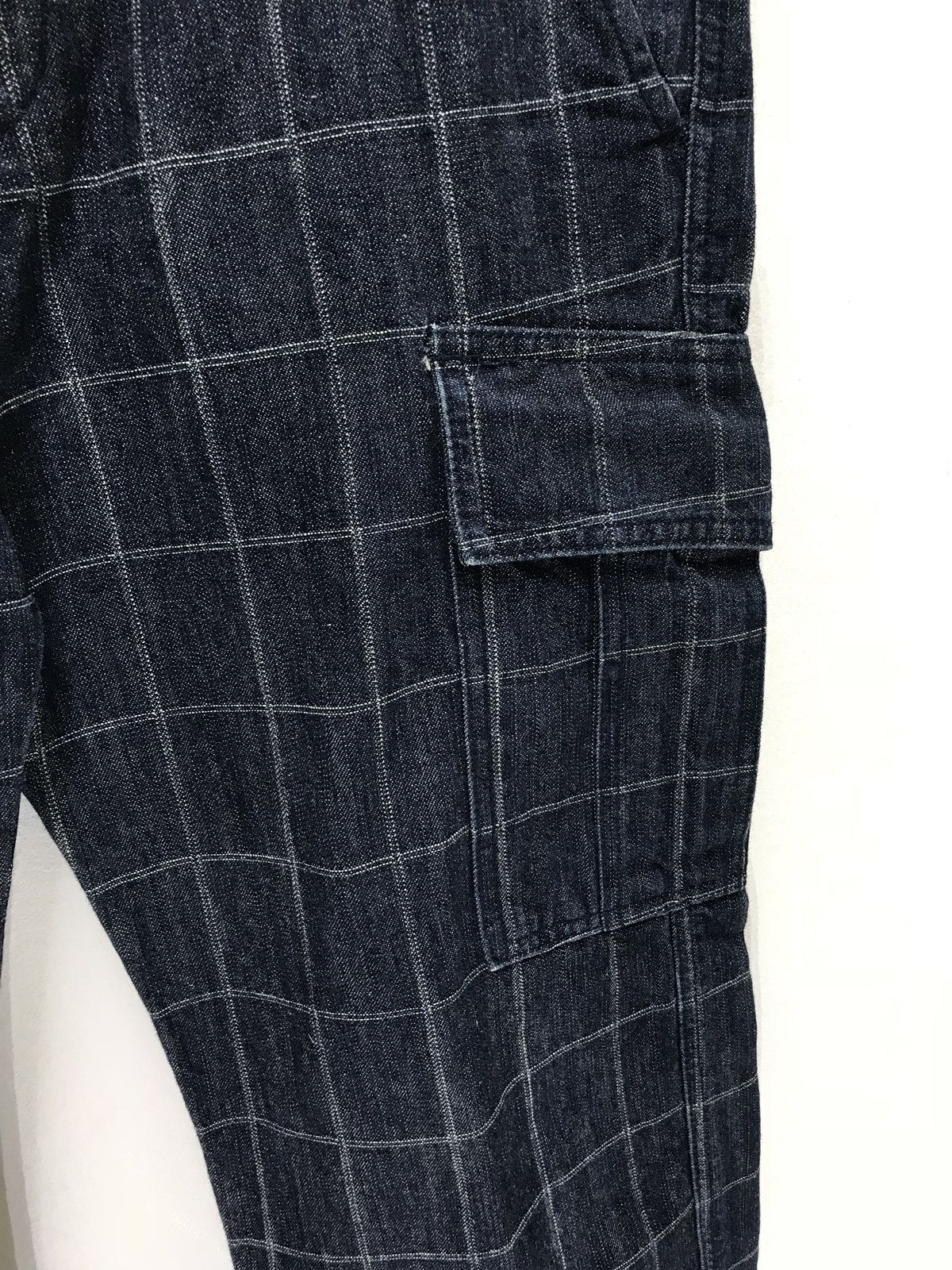 Boycott Made in Japan Boycott Denim Cargo Tartan Plaid Regular Size US 31 - 4 Thumbnail