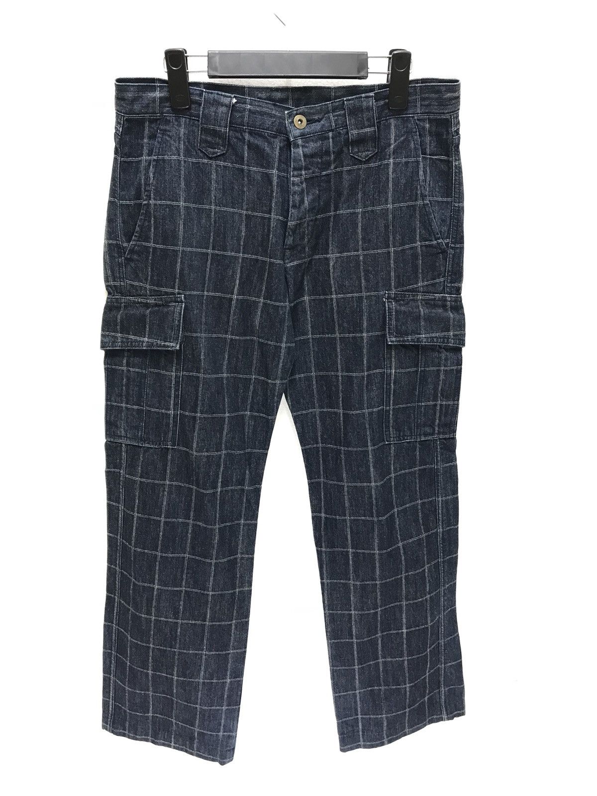 Boycott Made in Japan Boycott Denim Cargo Tartan Plaid Regular Size US 31 - 2 Thumbnail