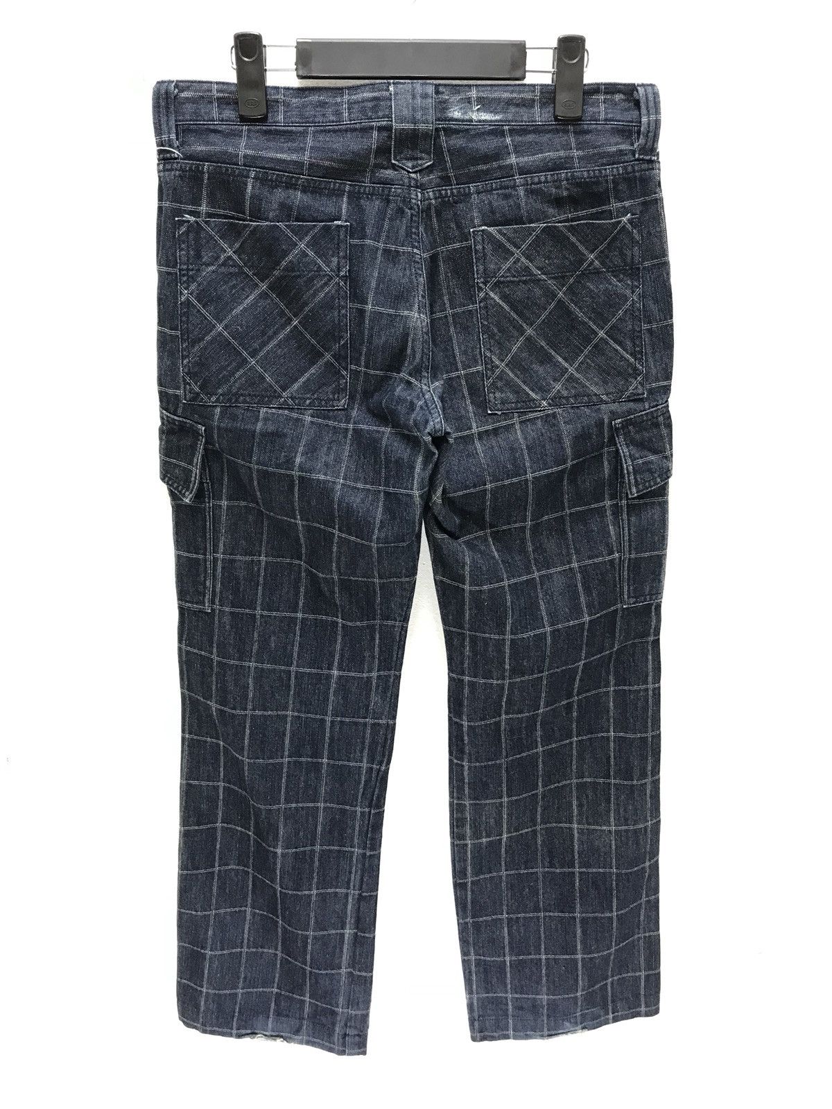 Boycott Made in Japan Boycott Denim Cargo Tartan Plaid Regular Size US 31 - 7 Thumbnail