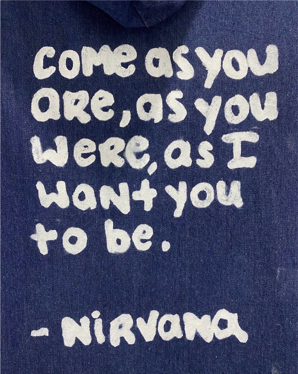 Band Tees × Nirvana NIRVANA ROCK BAND DENIM JACKET cw21 Size US L / EU 52-54 / 3 - 4 Thumbnail