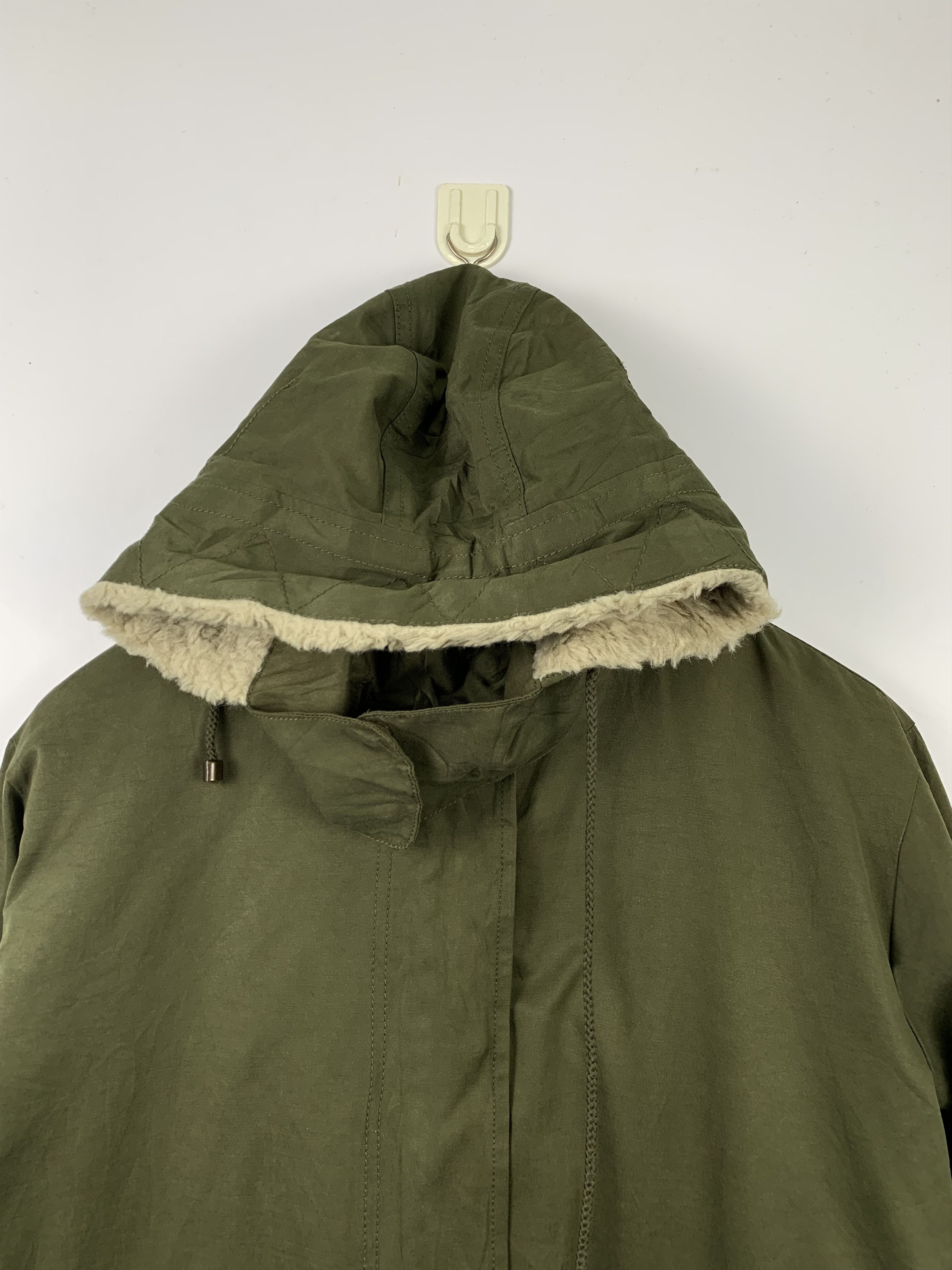 Japanese Brand Vintage JAPANESE BRAND Military Hoodie Parkas jacket J0455 Size US S / EU 44-46 / 1 - 2 Thumbnail