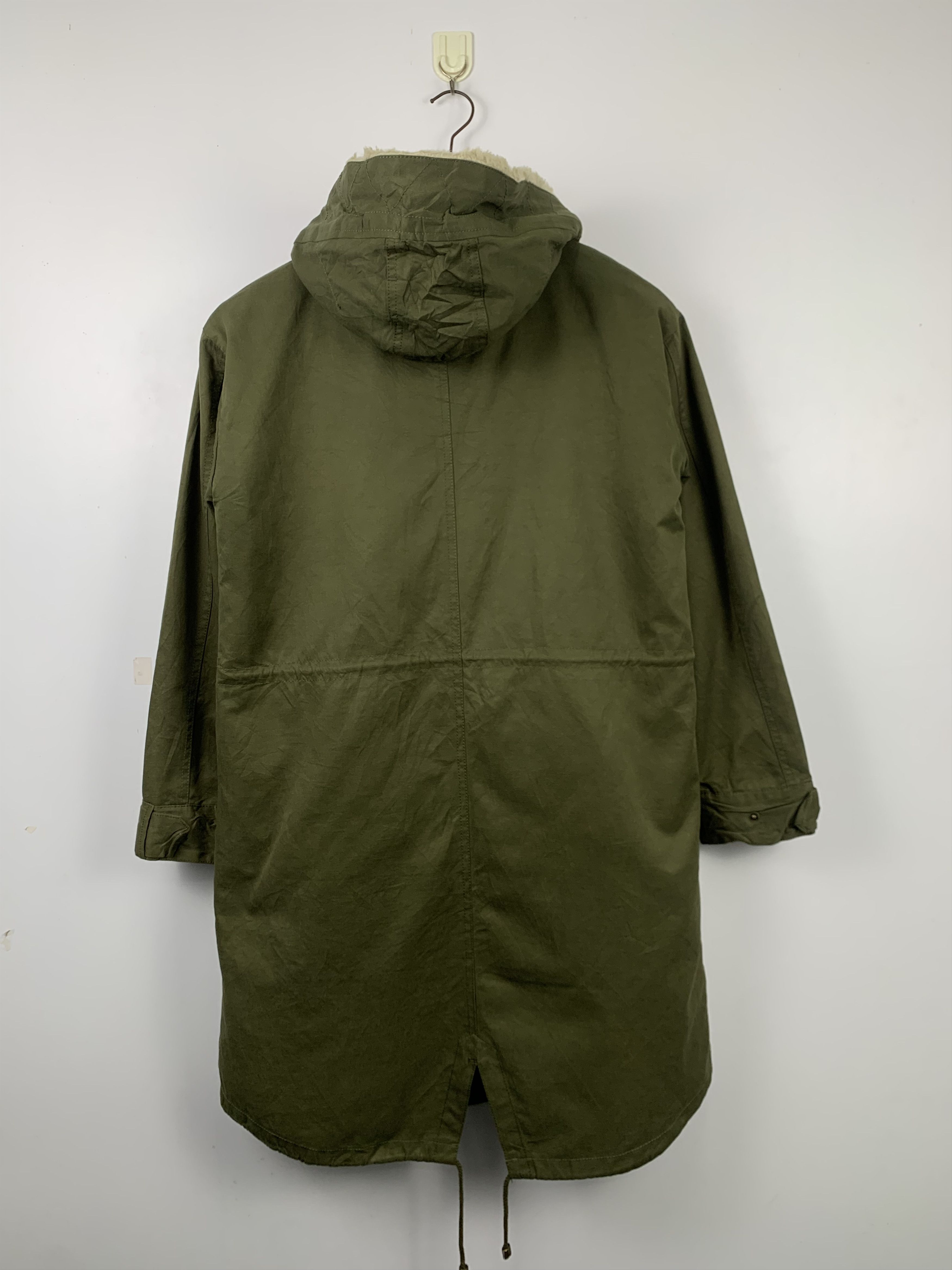 Japanese Brand Vintage JAPANESE BRAND Military Hoodie Parkas jacket J0455 Size US S / EU 44-46 / 1 - 7 Thumbnail