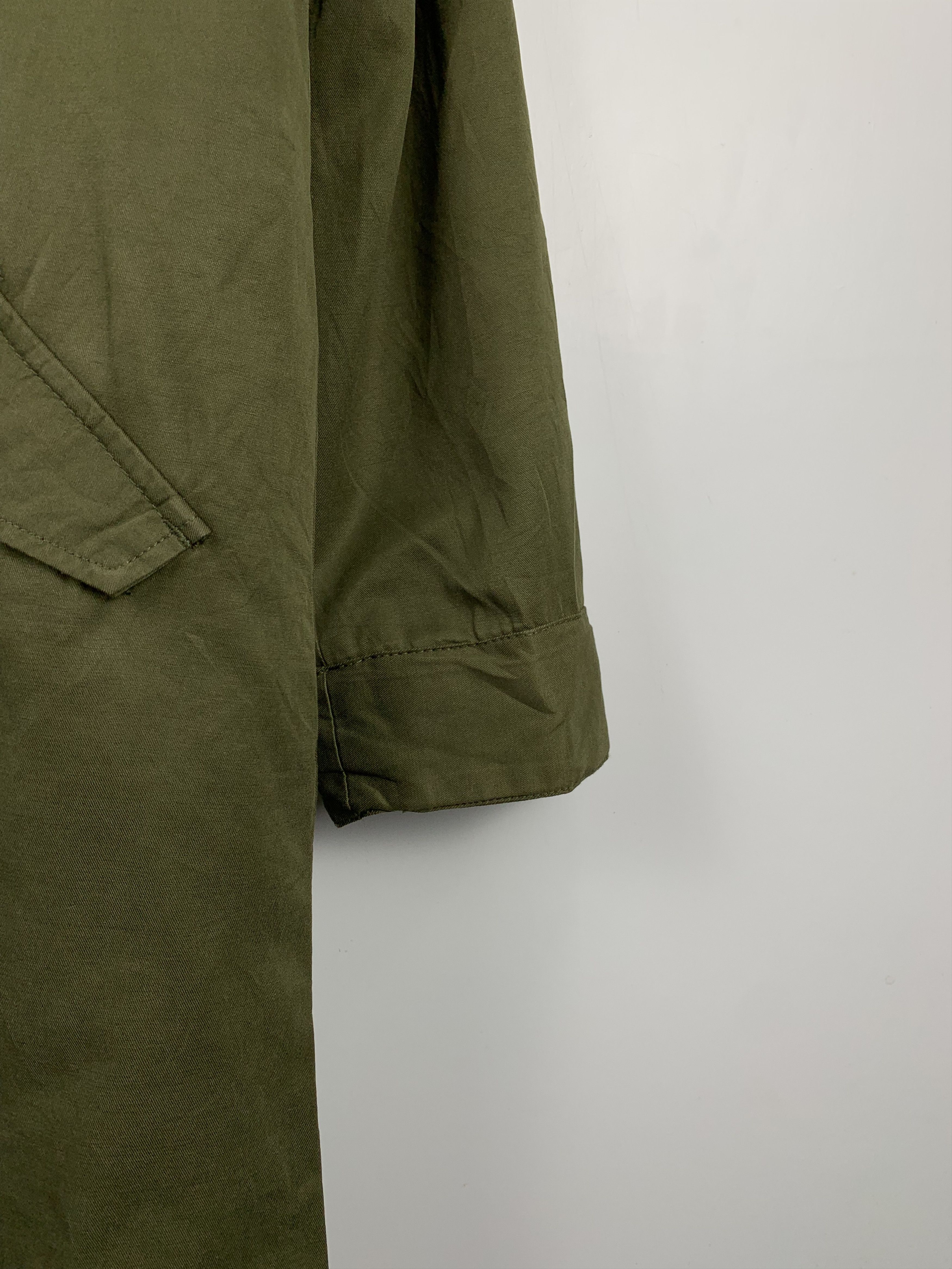 Japanese Brand Vintage JAPANESE BRAND Military Hoodie Parkas jacket J0455 Size US S / EU 44-46 / 1 - 3 Thumbnail