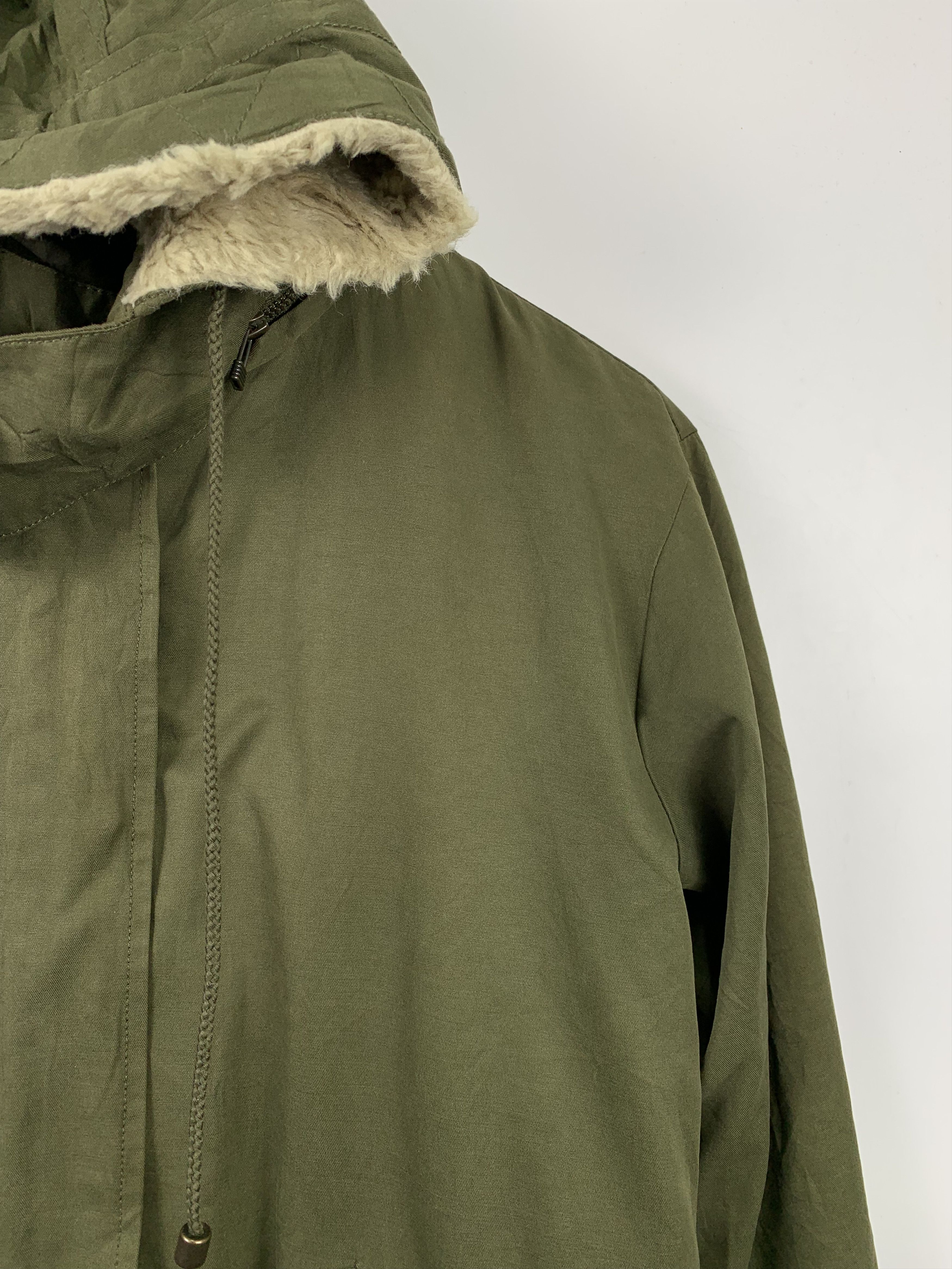 Japanese Brand Vintage JAPANESE BRAND Military Hoodie Parkas jacket J0455 Size US S / EU 44-46 / 1 - 4 Thumbnail