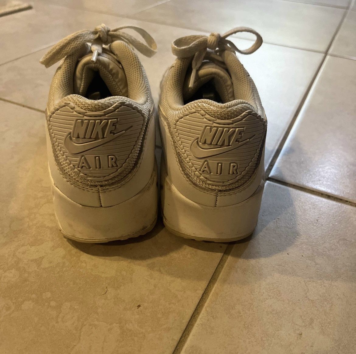Nike × Vintage Air Max 90 Triple White Size US 9.5 / IT 39.5 - 5 Thumbnail